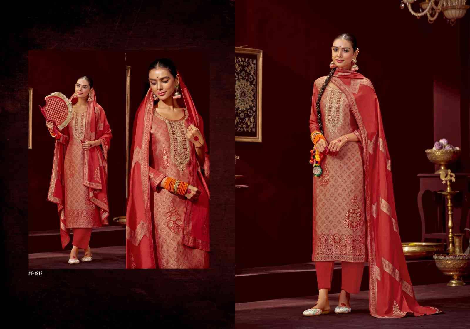 Mruga Vol-2 By Four Dots 1911 To 1914 Series Designer Stylish Fancy Colorful Beautiful Party Wear & Ethnic Wear Collection Muslin Jacquard Dresses At Wholesale Price