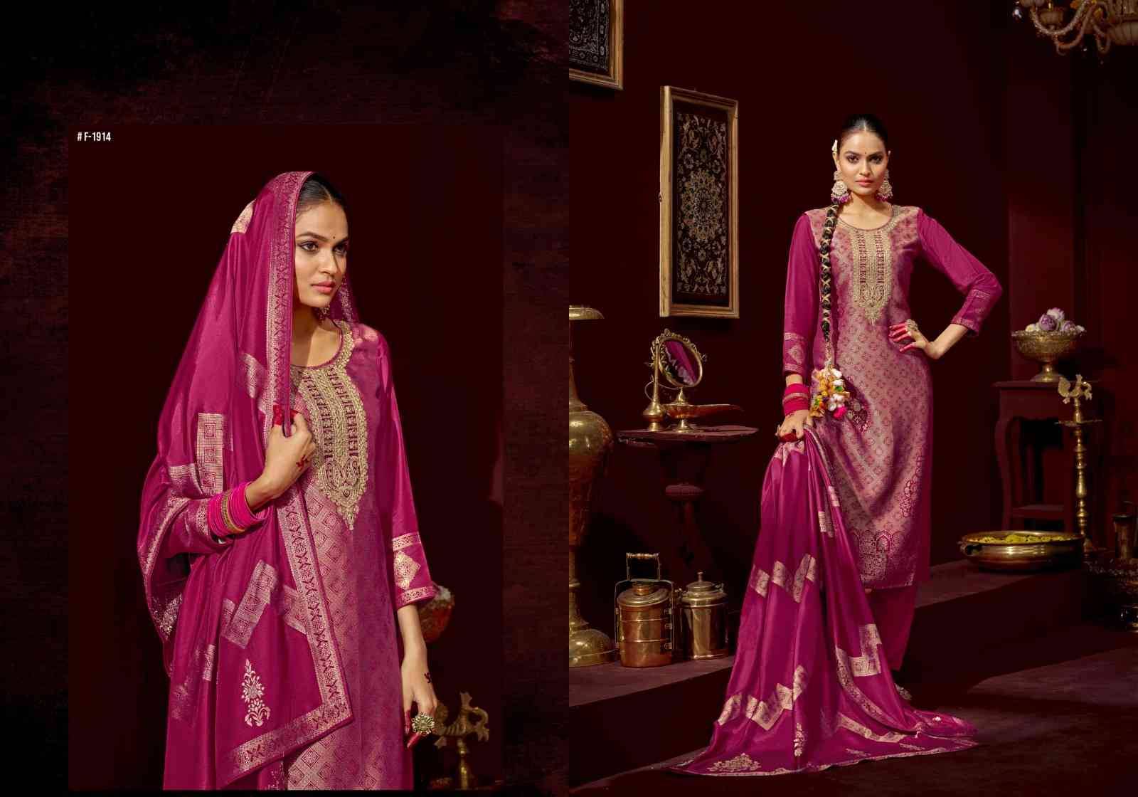 Mruga Vol-2 By Four Dots 1911 To 1914 Series Designer Stylish Fancy Colorful Beautiful Party Wear & Ethnic Wear Collection Muslin Jacquard Dresses At Wholesale Price