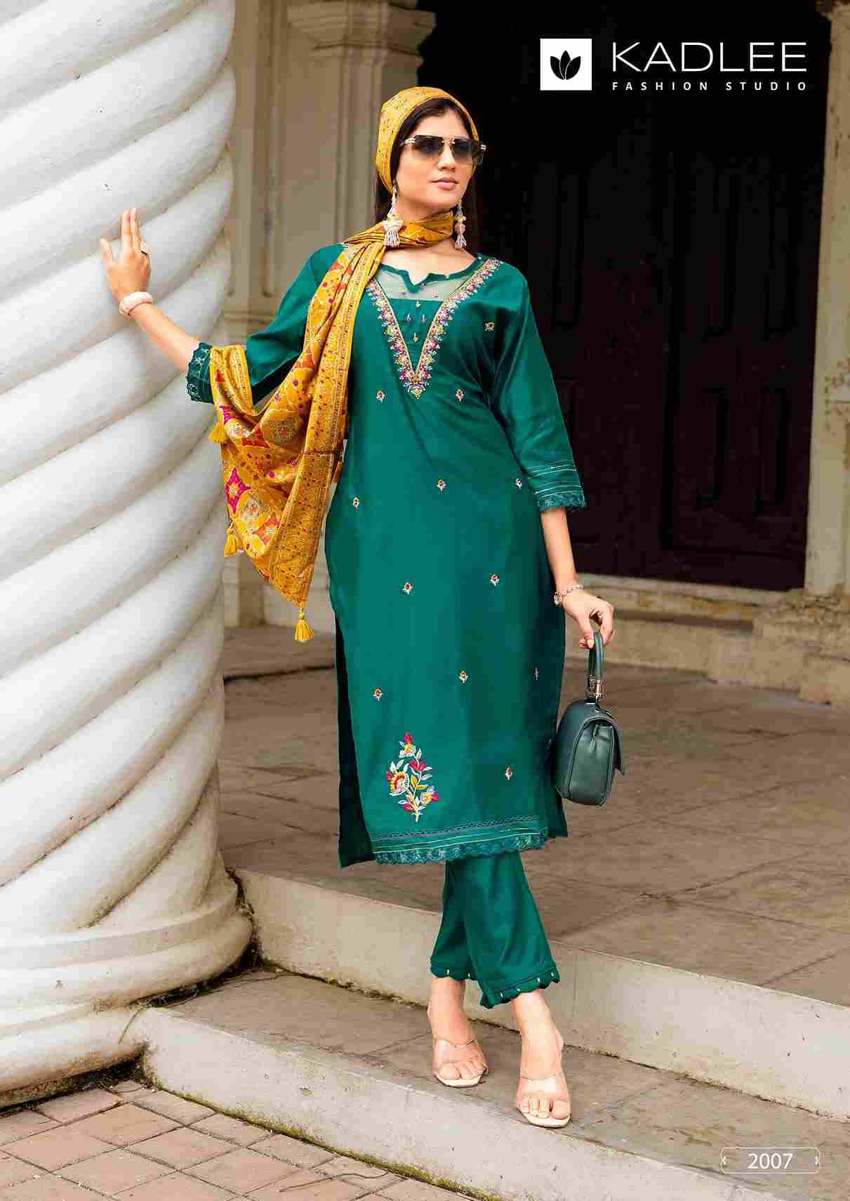 Sahiyar Vol-2 By Kadlee 2005 To 2008 Series Beautiful Festive Suits Colorful Stylish Fancy Casual Wear & Ethnic Wear Heavy Viscose Dresses At Wholesale Price