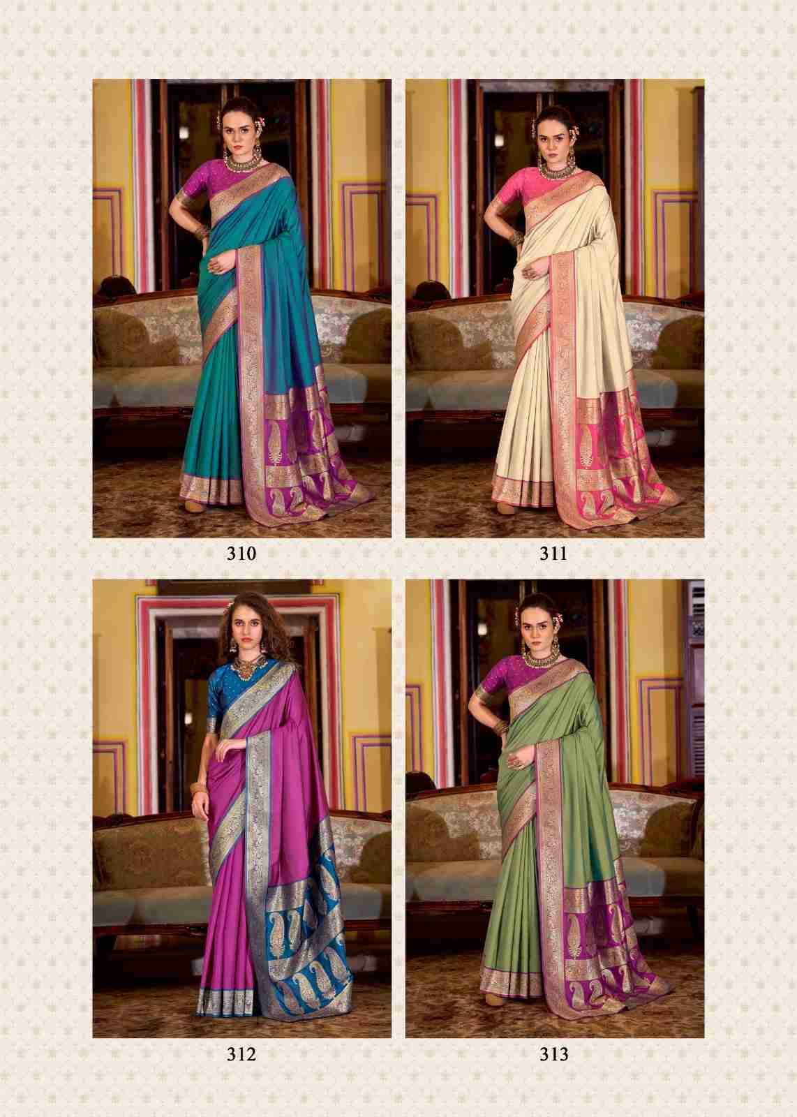 Legender By Rajpath 306 To 313 Series Indian Traditional Wear Collection Beautiful Stylish Fancy Colorful Party Wear & Occasional Wear Soft Silk Sarees At Wholesale Price