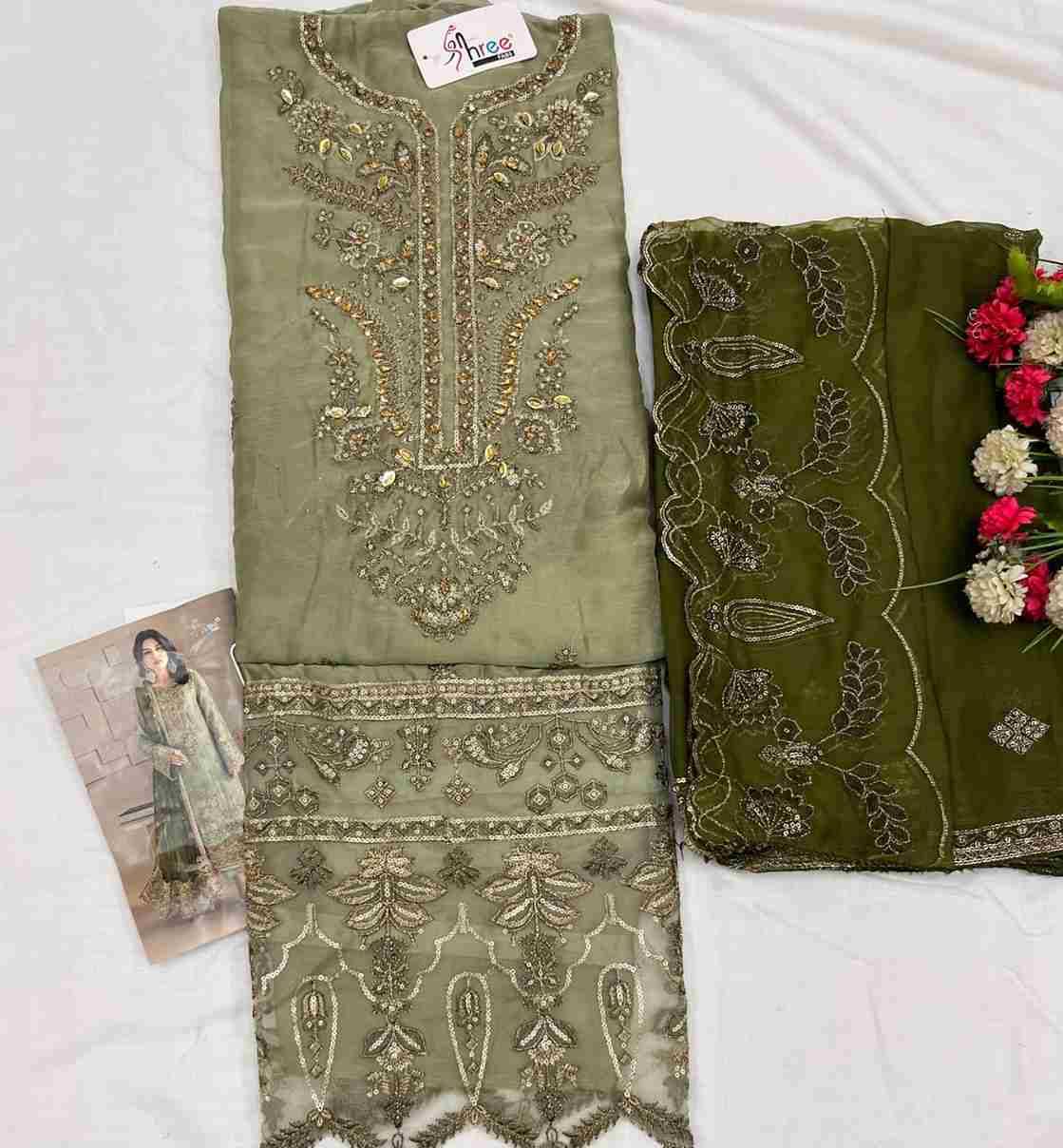 Shree Fabs Hit Design K-5497 Colours By Shree Fabs K-5497-A To K-5497-D Series Designer Pakistani Suits Beautiful Fancy Stylish Colorful Party Wear & Occasional Wear Chiffon Embroidery Dresses At Wholesale Price