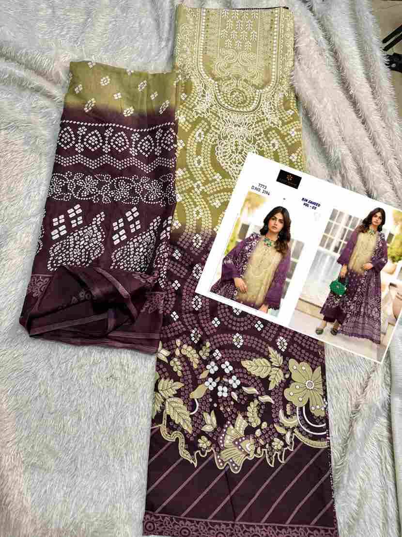 Bin Saheed Vol-5 By Aaliz Prints 3194 To 3199 Series Beautiful Festive Pakistani Suits Stylish Fancy Colorful Casual Wear & Ethnic Wear Soft Cotton Digital Print Dresses At Wholesale Price