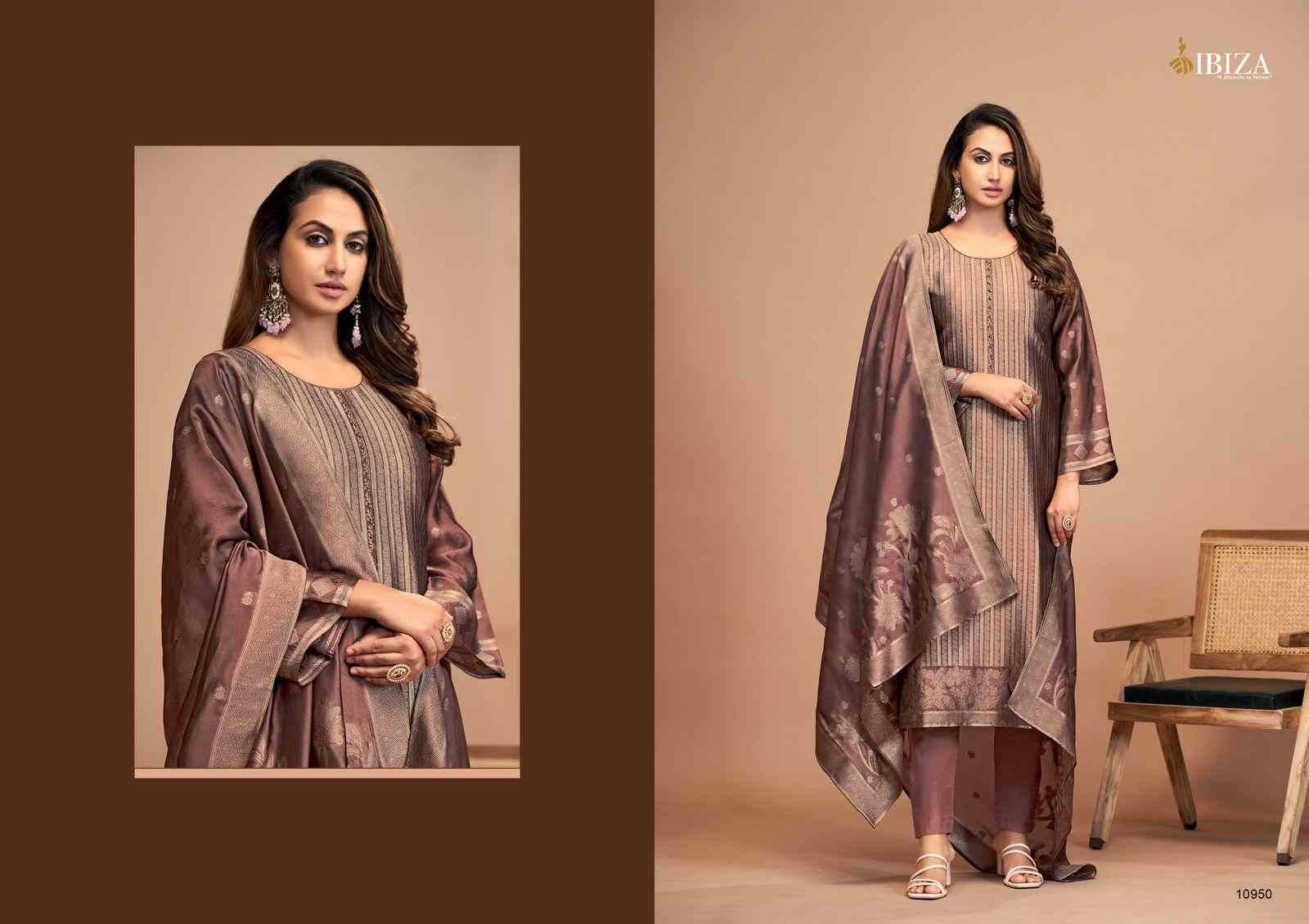 Kaisha By Ibiza 10947 To 10950 Series Designer Festive Suits Beautiful Fancy Stylish Colorful Party Wear & Occasional Wear Pure Bangalori Silk Jacquard Dresses At Wholesale Price