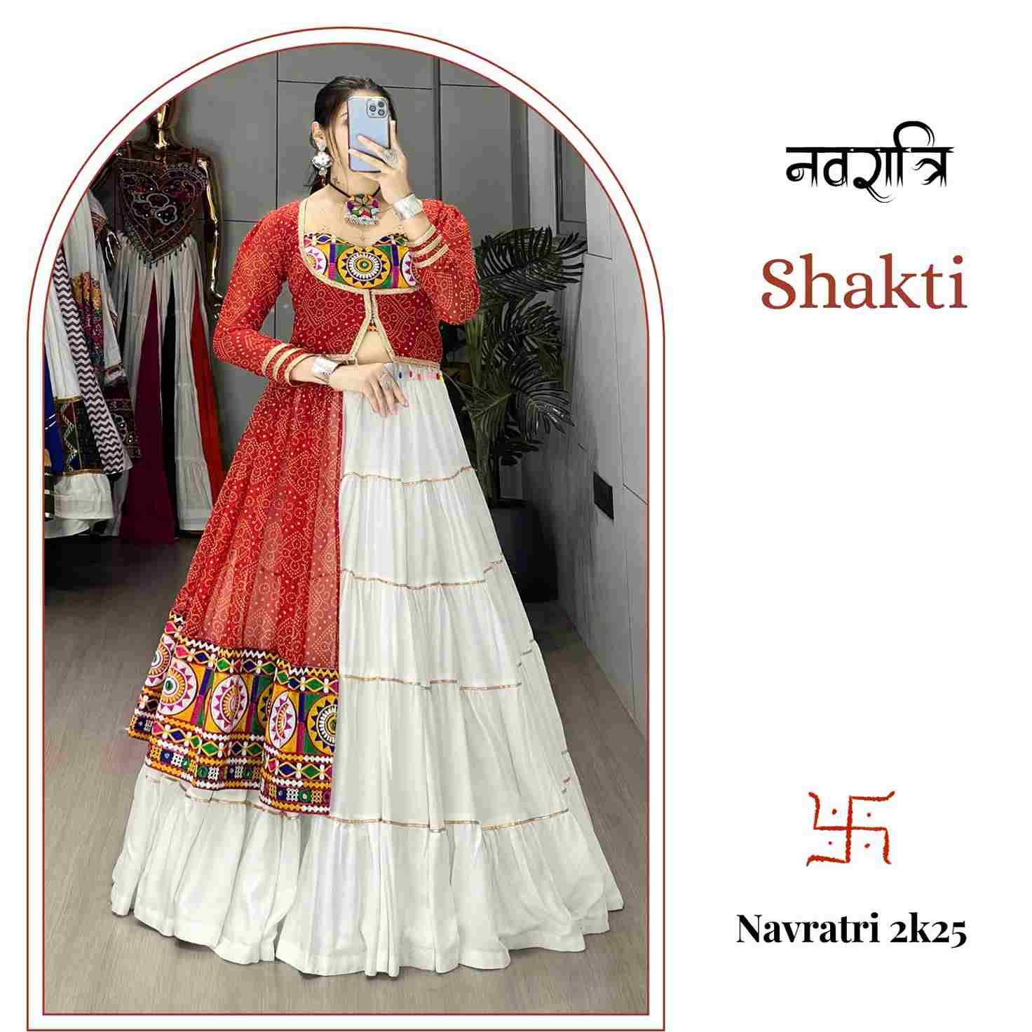 Gr-8066 By Fashid Wholesale Navratri Wear Collection Beautiful Stylish Colorful Fancy Party Wear & Occasional Wear Pure Rayon Cotton Lehengas At Wholesale Price