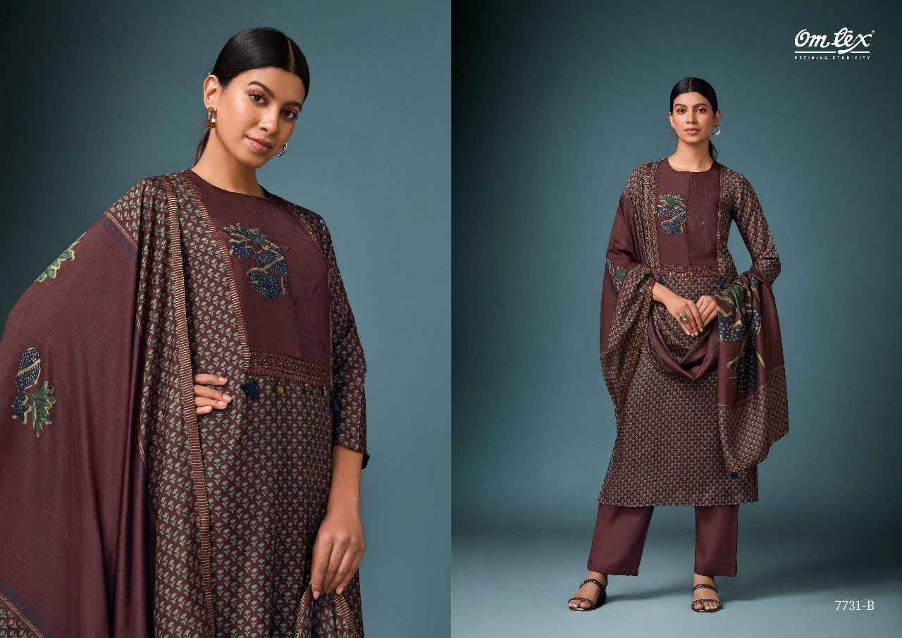 Jigyasa By Om Tex 7731-A To 7731-D Series Beautiful Festive Suits Colorful Stylish Fancy Casual Wear & Ethnic Wear Silk Print Dresses At Wholesale Price