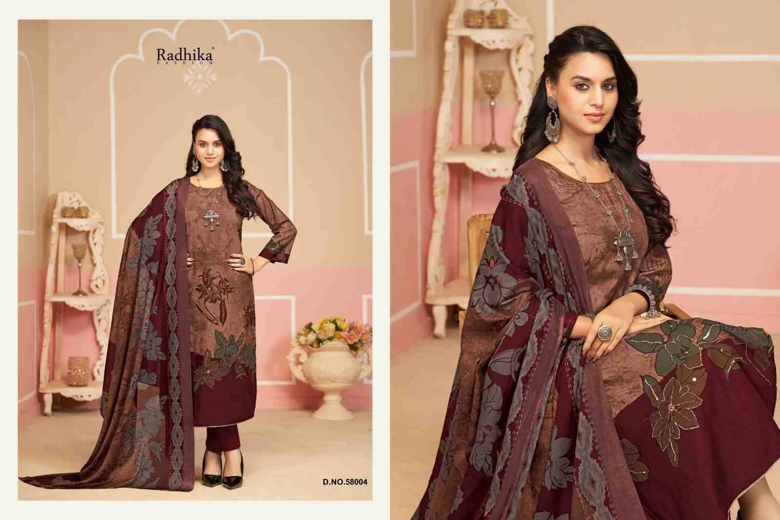 Shivani By Azara 58001 To 58004 Series Designer Stylish Fancy Colorful Beautiful Party Wear & Ethnic Wear Collection Pure Lawn Cotton Dresses At Wholesale Price