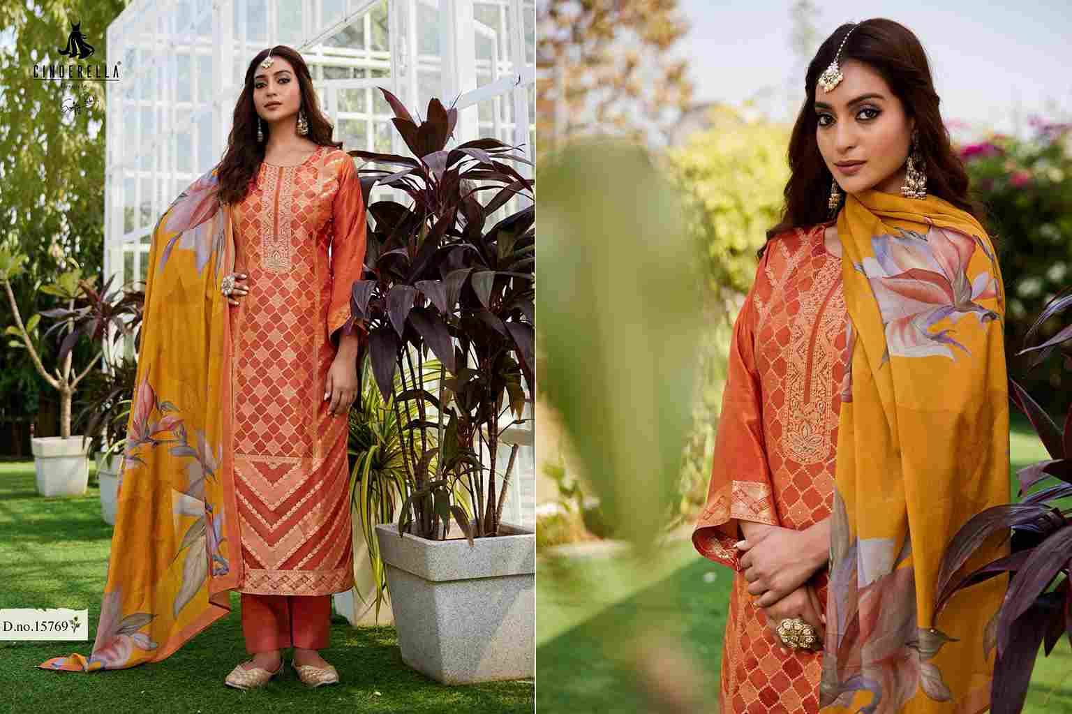 Ashki By Cinderella 15768 To 15771 Series Beautiful Stylish Festive Suits Fancy Colorful Casual Wear & Ethnic Wear & Ready To Wear Silk Jacquard Dresses At Wholesale Price