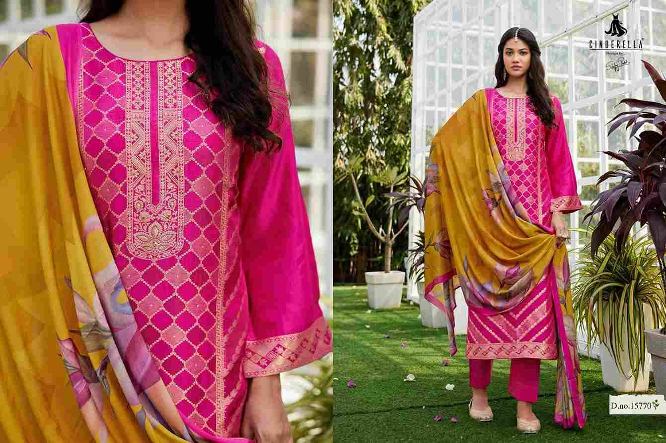 Ashki By Cinderella 15768 To 15771 Series Beautiful Stylish Festive Suits Fancy Colorful Casual Wear & Ethnic Wear & Ready To Wear Silk Jacquard Dresses At Wholesale Price