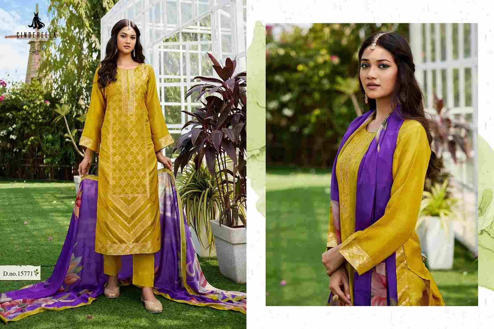 Ashki By Cinderella 15768 To 15771 Series Beautiful Stylish Festive Suits Fancy Colorful Casual Wear & Ethnic Wear & Ready To Wear Silk Jacquard Dresses At Wholesale Price