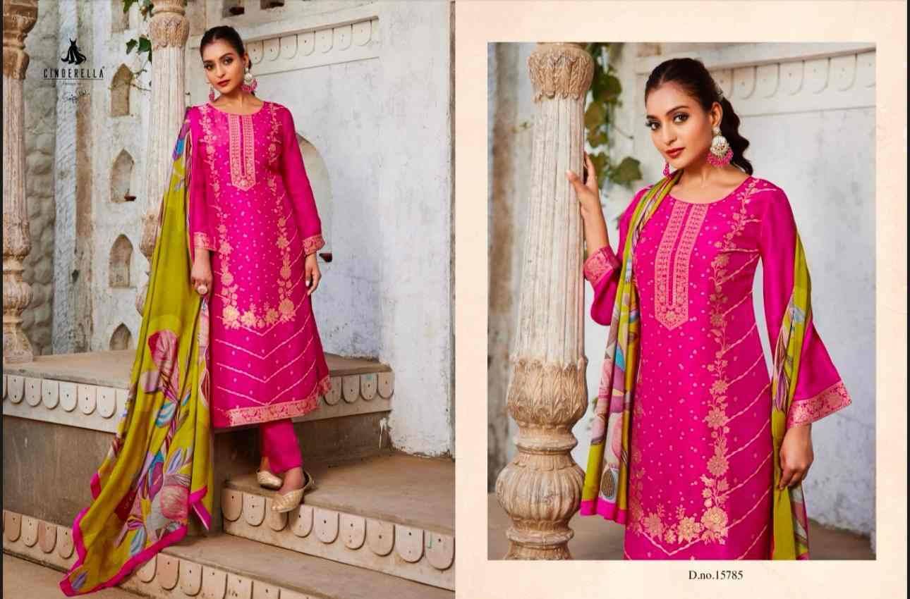 Shehnai By Cinderella 15784 To 15787 Series Beautiful Stylish Festive Suits Fancy Colorful Casual Wear & Ethnic Wear & Ready To Wear Silk Jacquard Dresses At Wholesale Price