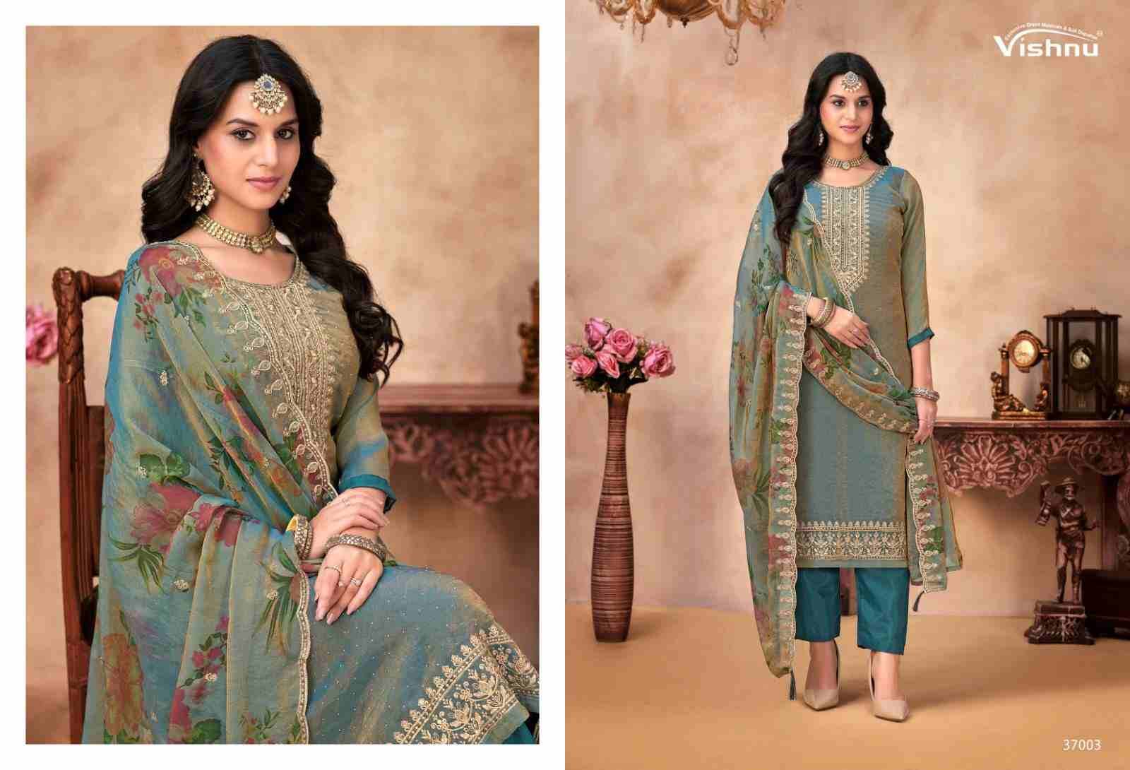 Navrang By Vishnu 37001 To 37010 Series Beautiful Stylish Festive Suits Fancy Colorful Casual Wear & Ethnic Wear & Ready To Wear Moss Dresses At Wholesale Price