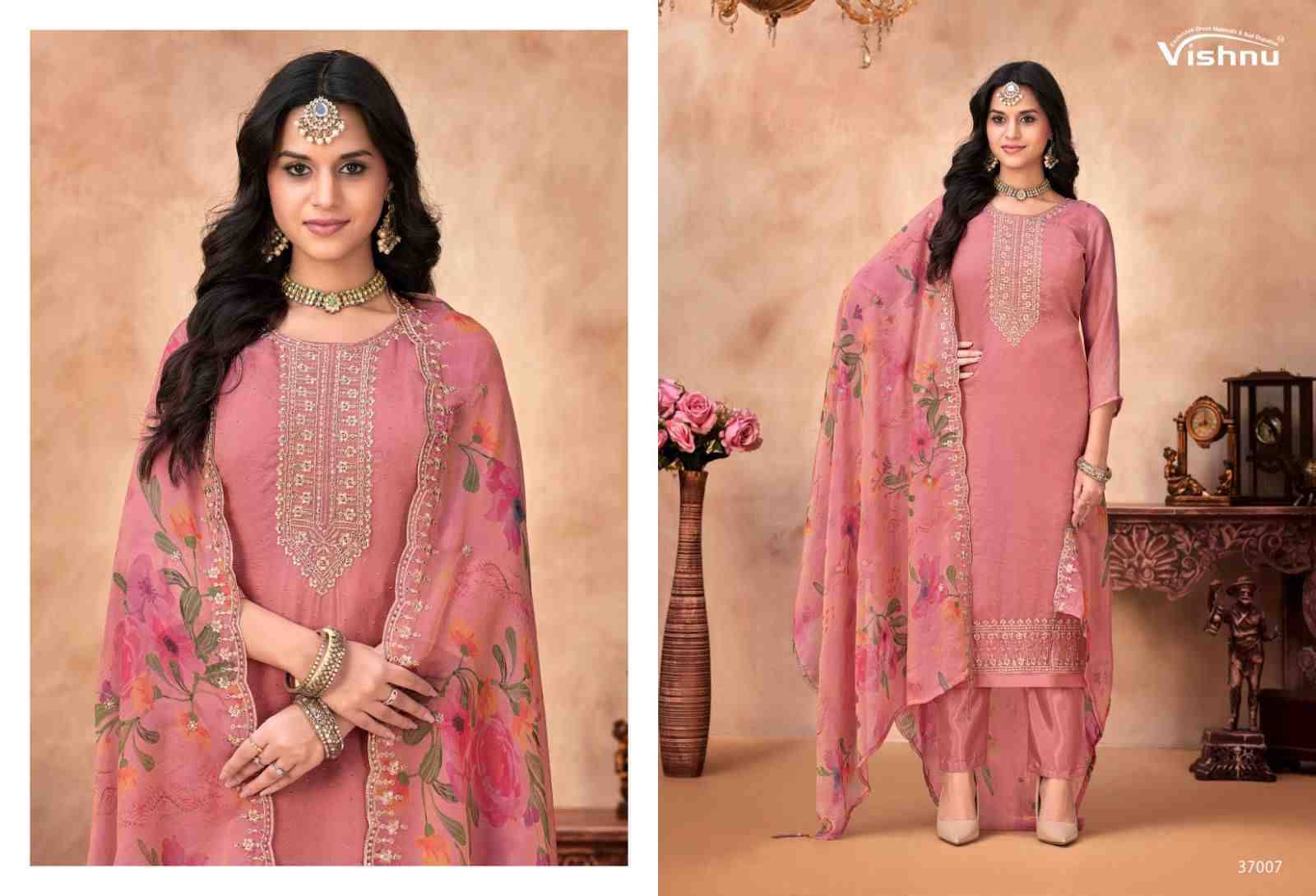 Navrang By Vishnu 37001 To 37010 Series Beautiful Stylish Festive Suits Fancy Colorful Casual Wear & Ethnic Wear & Ready To Wear Moss Dresses At Wholesale Price