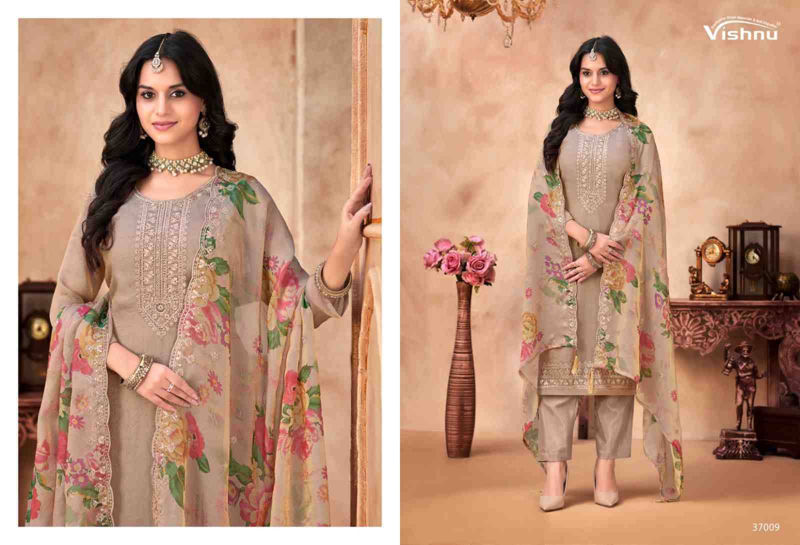 Navrang By Vishnu 37001 To 37010 Series Beautiful Stylish Festive Suits Fancy Colorful Casual Wear & Ethnic Wear & Ready To Wear Moss Dresses At Wholesale Price