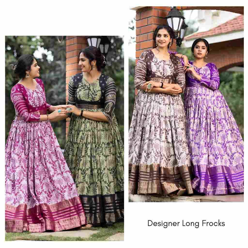 Gr-6001 By Fashid Wholesale 01 To 04 Series Beautiful Stylish Fancy Colorful Casual Wear & Ethnic Wear Soft Silk Gown At Wholesale Price