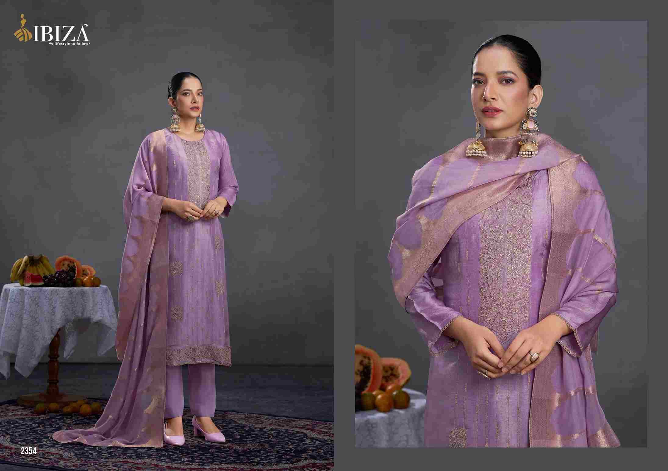 Denara By Ibiza 2351 To 2354 Series Designer Festive Suits Beautiful Fancy Stylish Colorful Party Wear & Occasional Wear Pure Bangalori Silk Jacquard Dresses At Wholesale Price