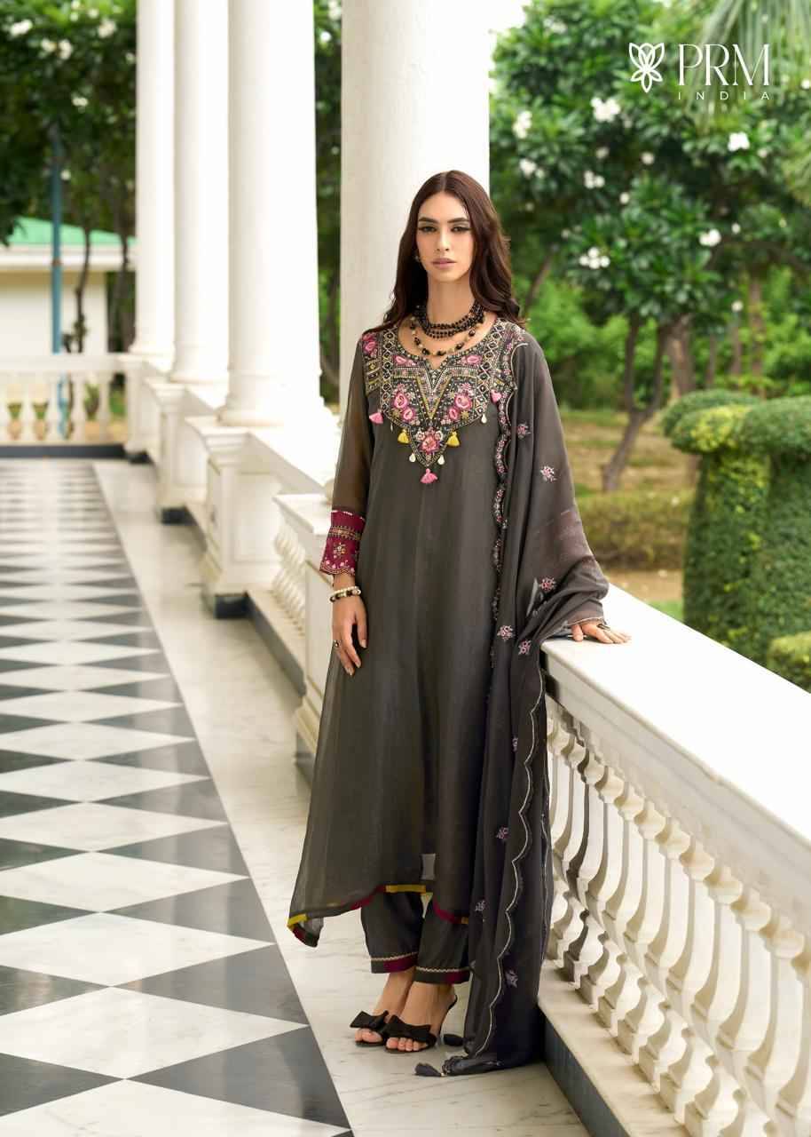 Leana By PRM Trendz 5113 To 5118 Series Beautiful Festive Suits Colorful Stylish Fancy Casual Wear & Ethnic Wear Organza Dresses At Wholesale Price