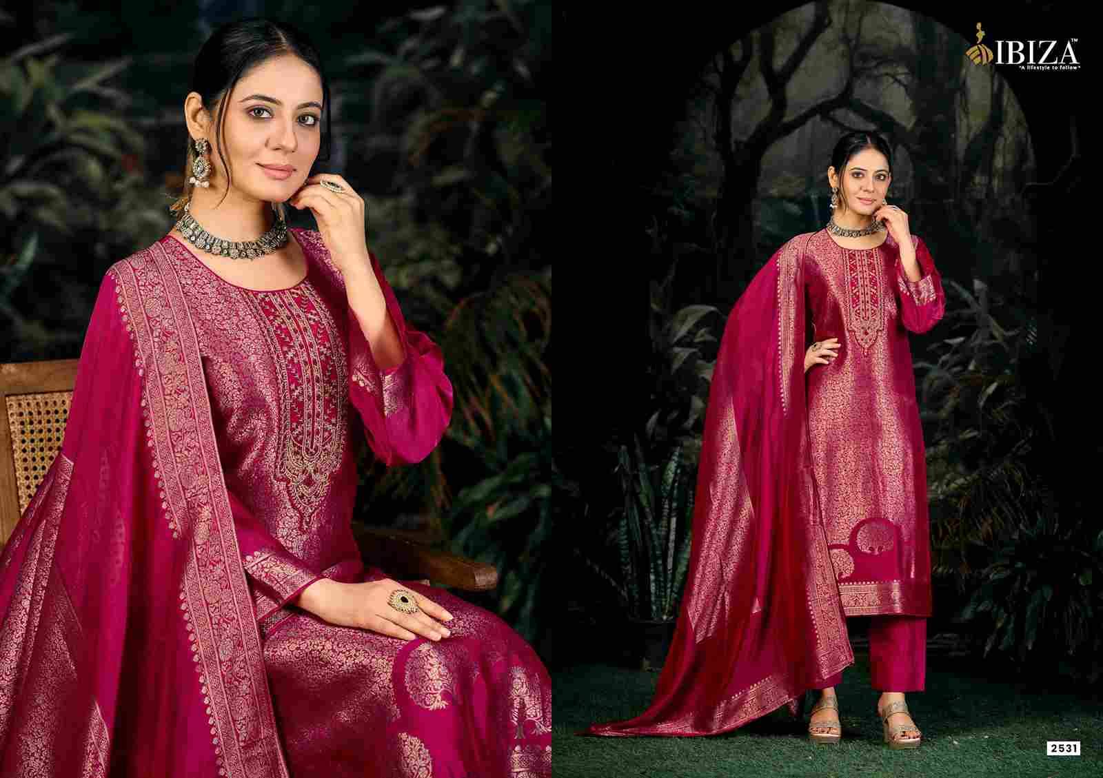 Sindoor By Ibiza 2531 To 2534 Series Designer Festive Suits Beautiful Fancy Stylish Colorful Party Wear & Occasional Wear Pure Bangalori Silk Jacquard Dresses At Wholesale Price