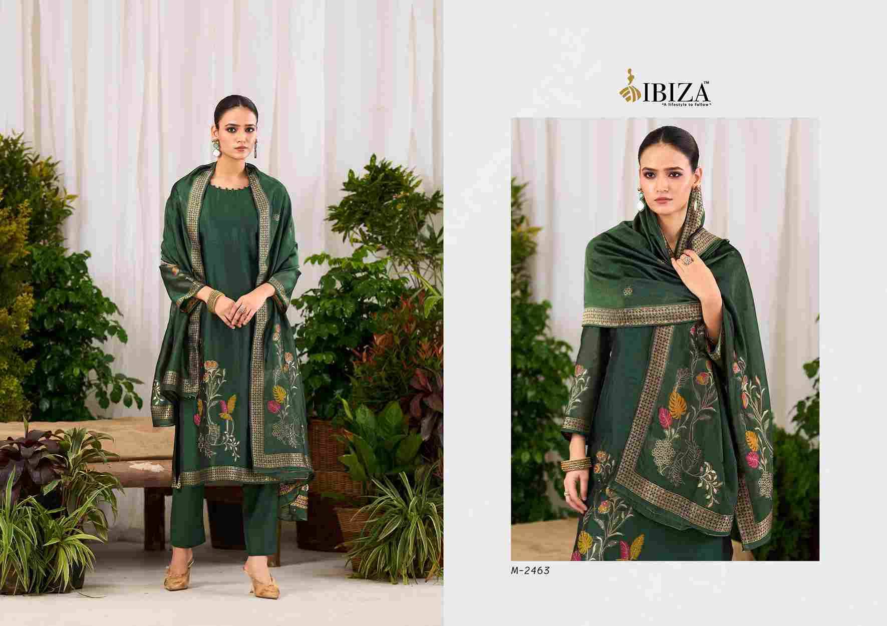 Misha By Ibiza 2461 To 2464 Series Designer Festive Suits Beautiful Fancy Stylish Colorful Party Wear & Occasional Wear Pure Bangalori Silk Jacquard Dresses At Wholesale Price
