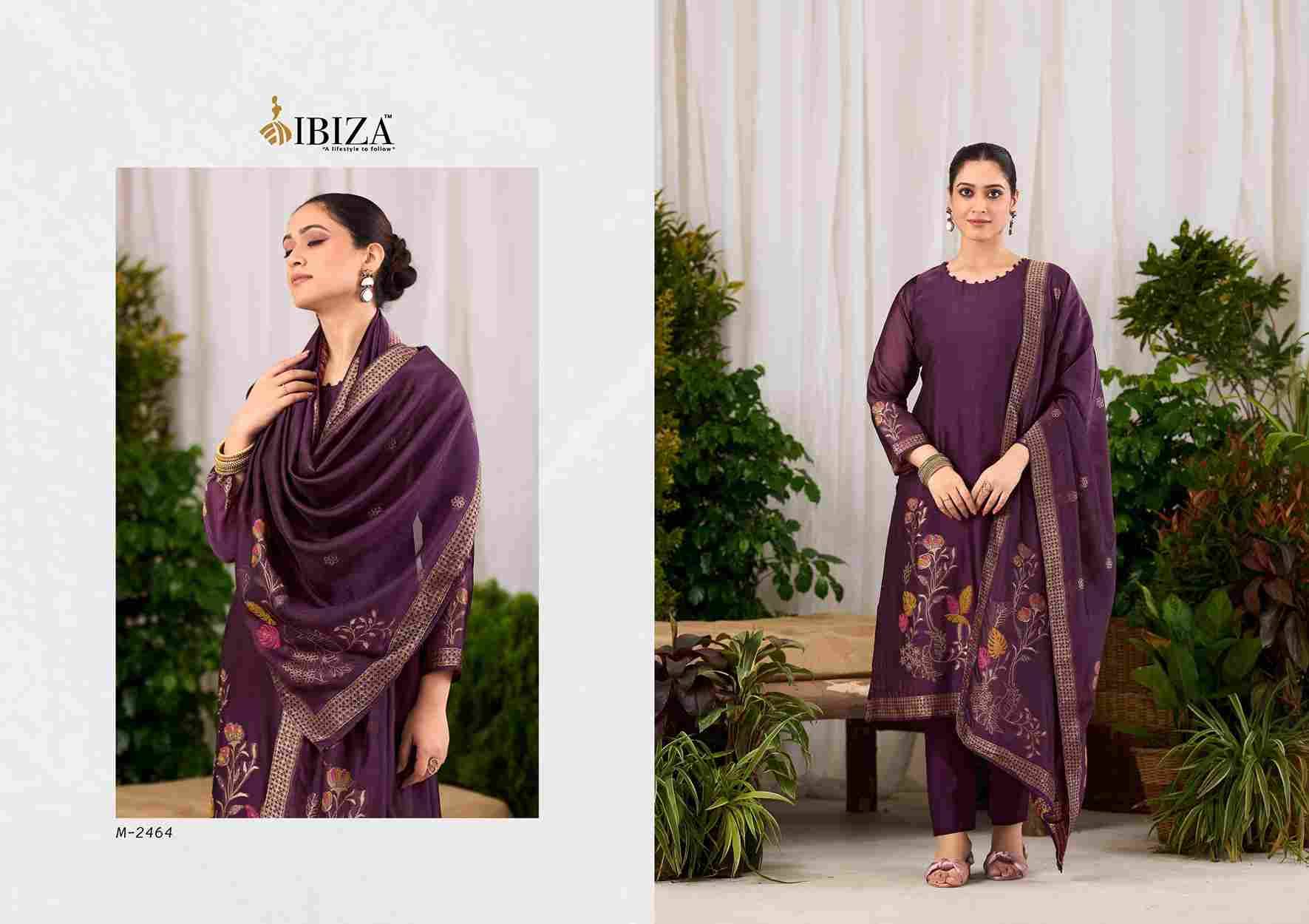 Misha By Ibiza 2461 To 2464 Series Designer Festive Suits Beautiful Fancy Stylish Colorful Party Wear & Occasional Wear Pure Bangalori Silk Jacquard Dresses At Wholesale Price
