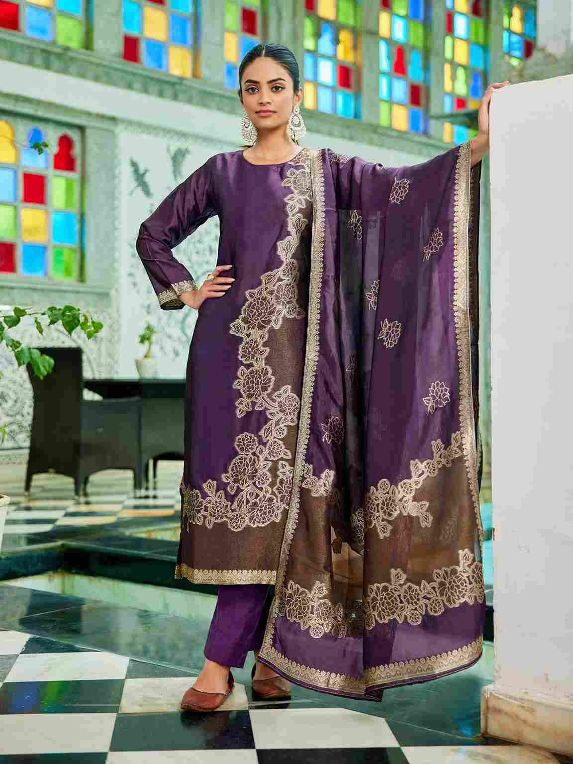 Fashion Nista By Ibiza 16030 To 16033 Series Designer Festive Suits Beautiful Fancy Stylish Colorful Party Wear & Occasional Wear Pure Bangalori Silk Jacquard Dresses At Wholesale Price