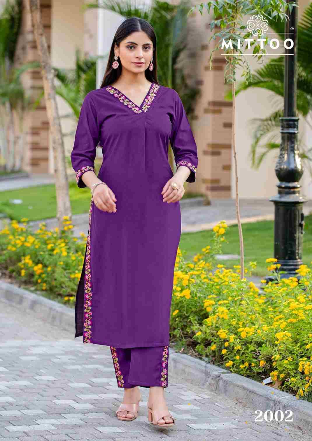 Ansuya By Mittoo 2001 To 2006 Series Designer Collection Beautiful Stylish Fancy Colorful Party Wear & Occasional Wear Gadhwal Kurtis With Bottom At Wholesale Price
