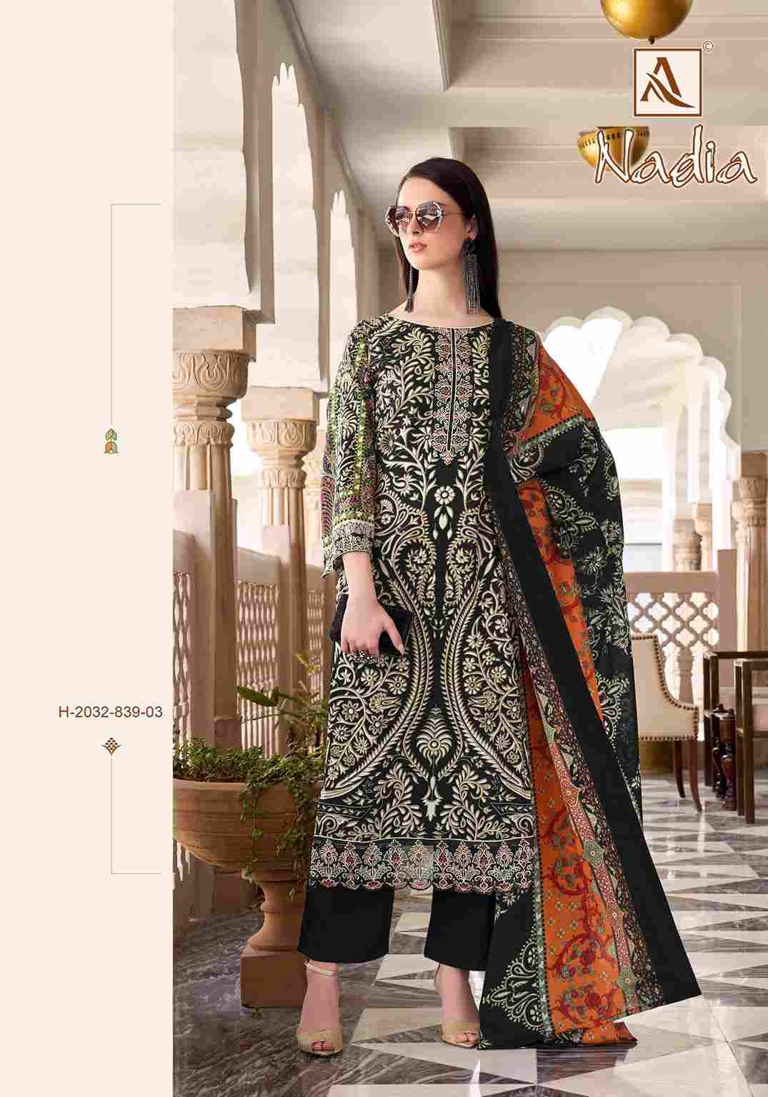 Nadia By Alok Suit 2032-839-01 To 2032-839-08 Series Beautiful Festive Suits Colorful Stylish Fancy Casual Wear & Ethnic Wear Pure Cambric Cotton Dresses At Wholesale Price