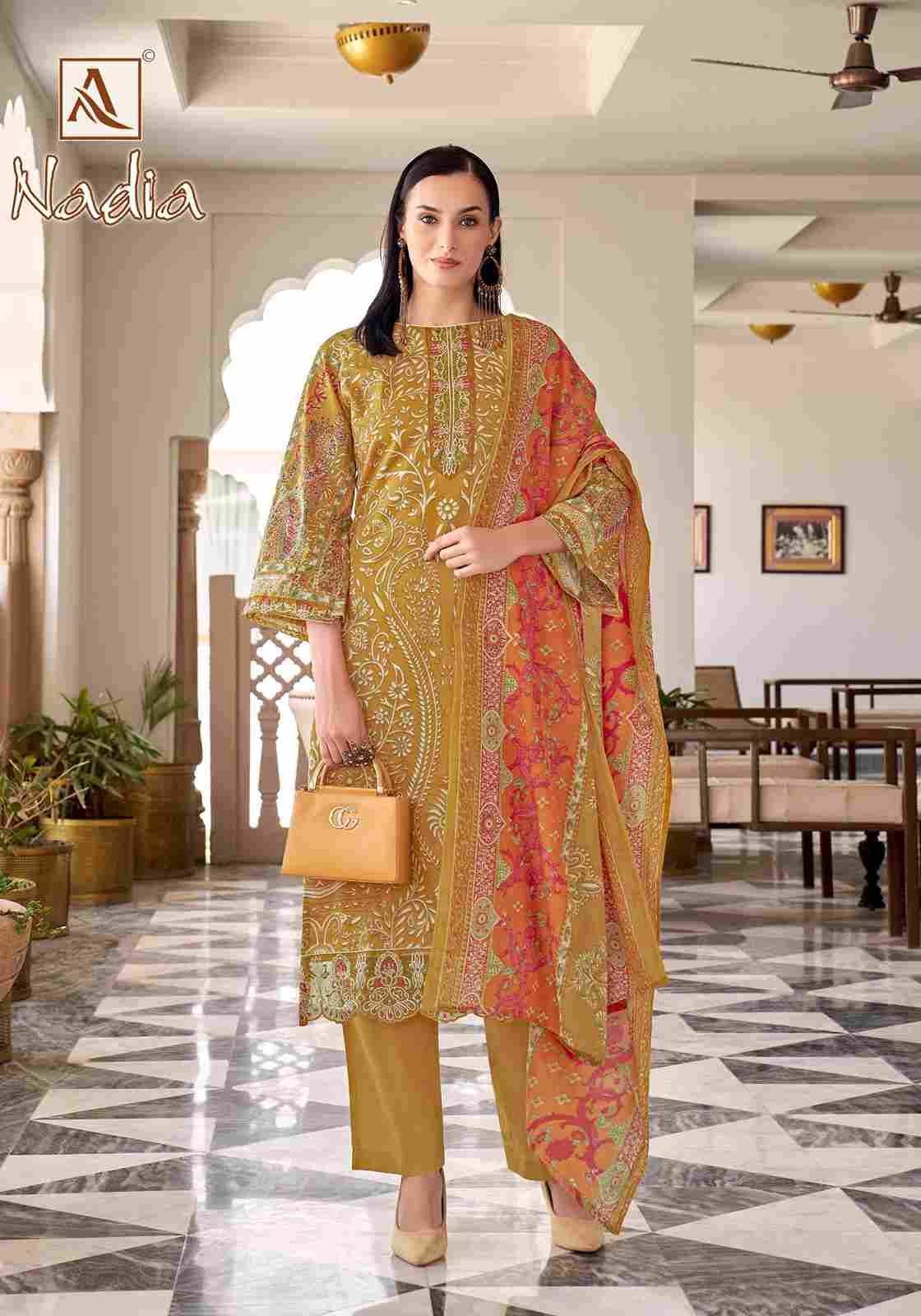Nadia By Alok Suit 2032-839-01 To 2032-839-08 Series Beautiful Festive Suits Colorful Stylish Fancy Casual Wear & Ethnic Wear Pure Cambric Cotton Dresses At Wholesale Price