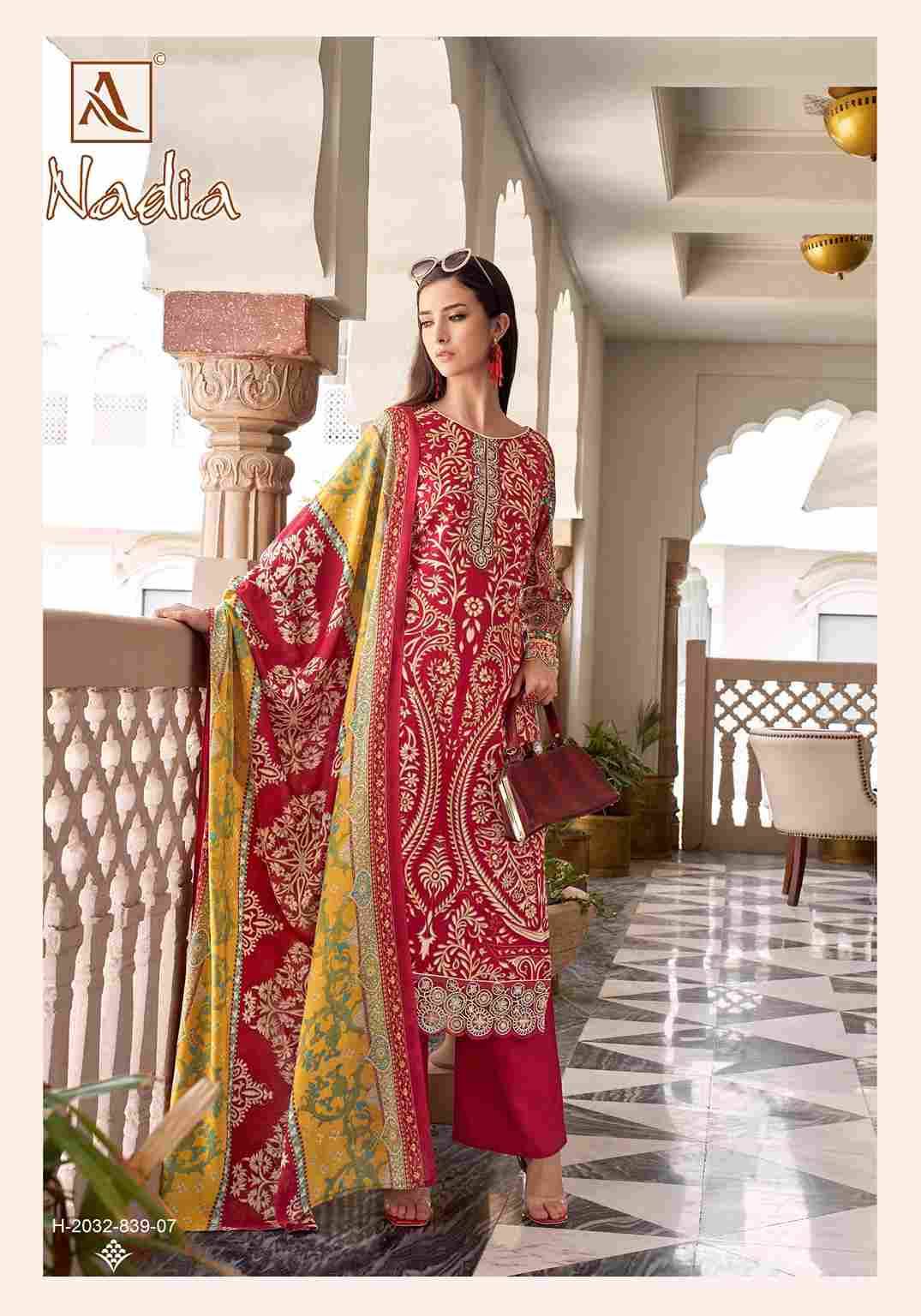 Nadia By Alok Suit 2032-839-01 To 2032-839-08 Series Beautiful Festive Suits Colorful Stylish Fancy Casual Wear & Ethnic Wear Pure Cambric Cotton Dresses At Wholesale Price
