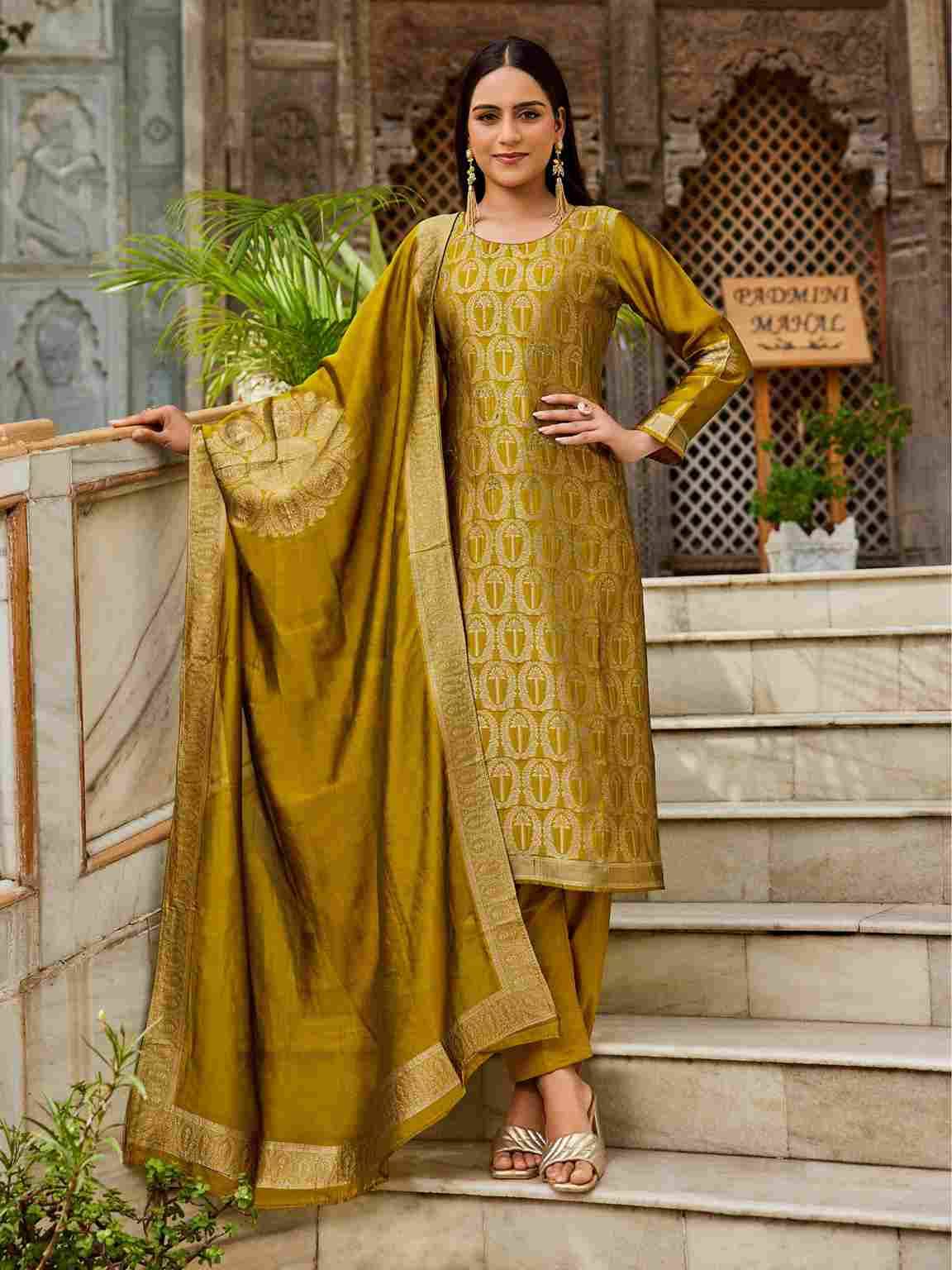 Carol By Ibiza 16022 To 16025 Series Designer Festive Suits Beautiful Fancy Stylish Colorful Party Wear & Occasional Wear Pure Bangalori Silk Jacquard Dresses At Wholesale Price
