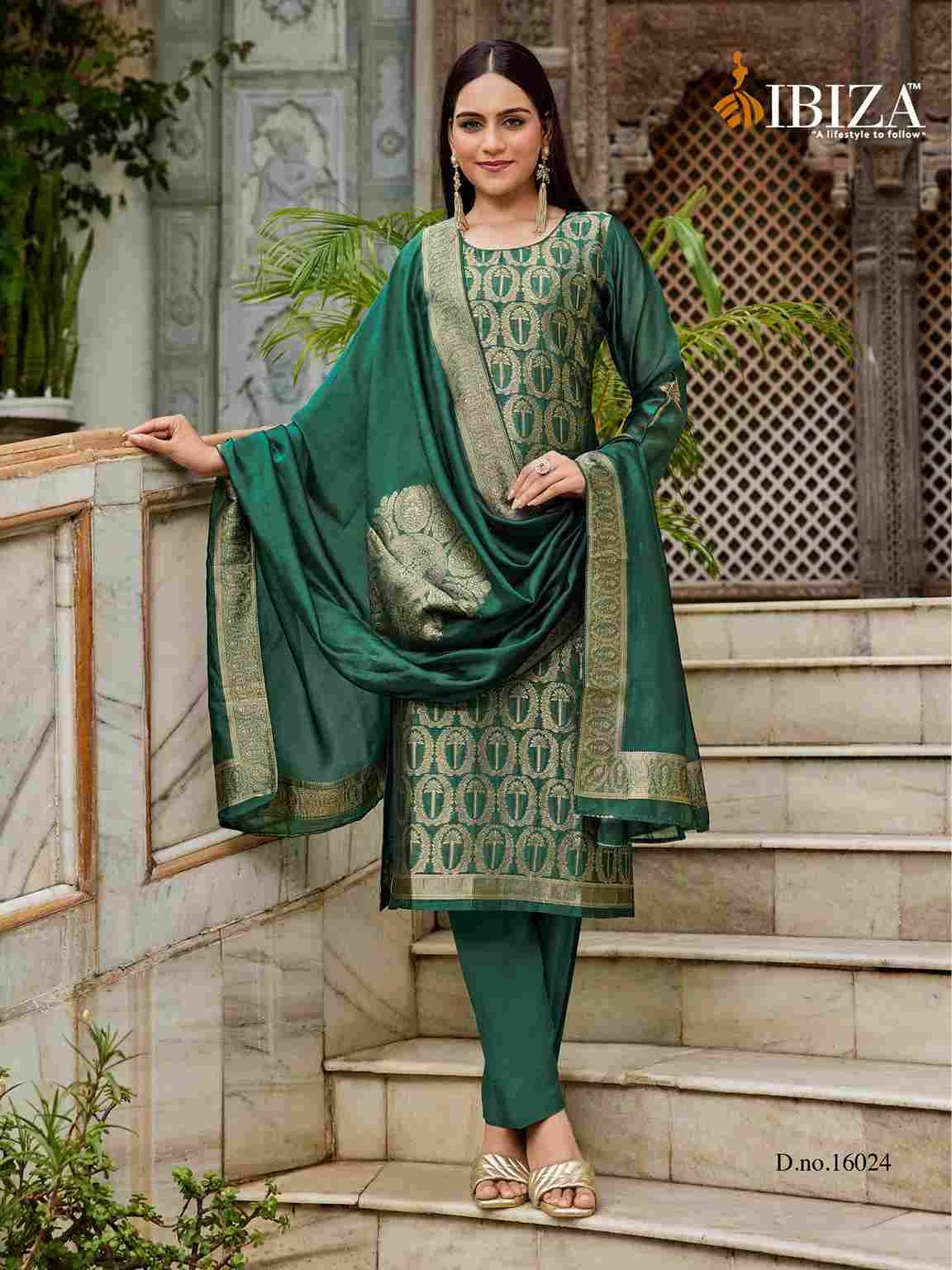 Carol By Ibiza 16022 To 16025 Series Designer Festive Suits Beautiful Fancy Stylish Colorful Party Wear & Occasional Wear Pure Bangalori Silk Jacquard Dresses At Wholesale Price