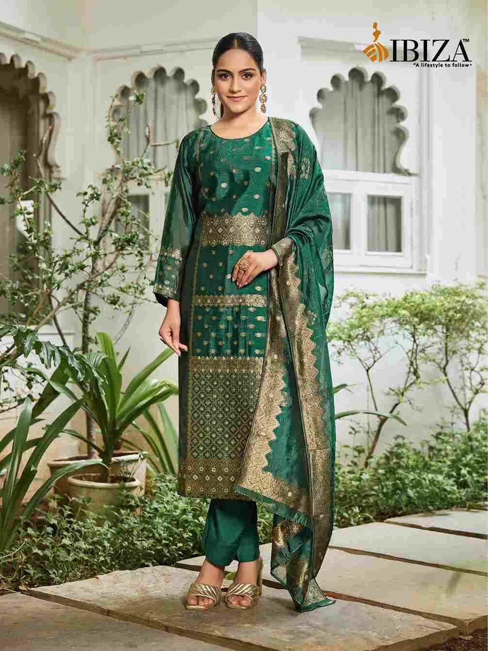 Aadi Ananta By Ibiza 16026 To 16029 Series Designer Festive Suits Beautiful Fancy Stylish Colorful Party Wear & Occasional Wear Pure Bangalori Silk Jacquard Dresses At Wholesale Price