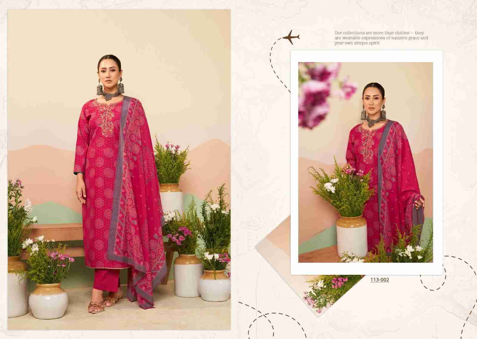 Sayuri By Nishant Fashion 113-001 To 113-008 Series Beautiful Festive Suits Stylish Fancy Colorful Party Wear & Occasional Wear Muslin Silk Dresses At Wholesale Price