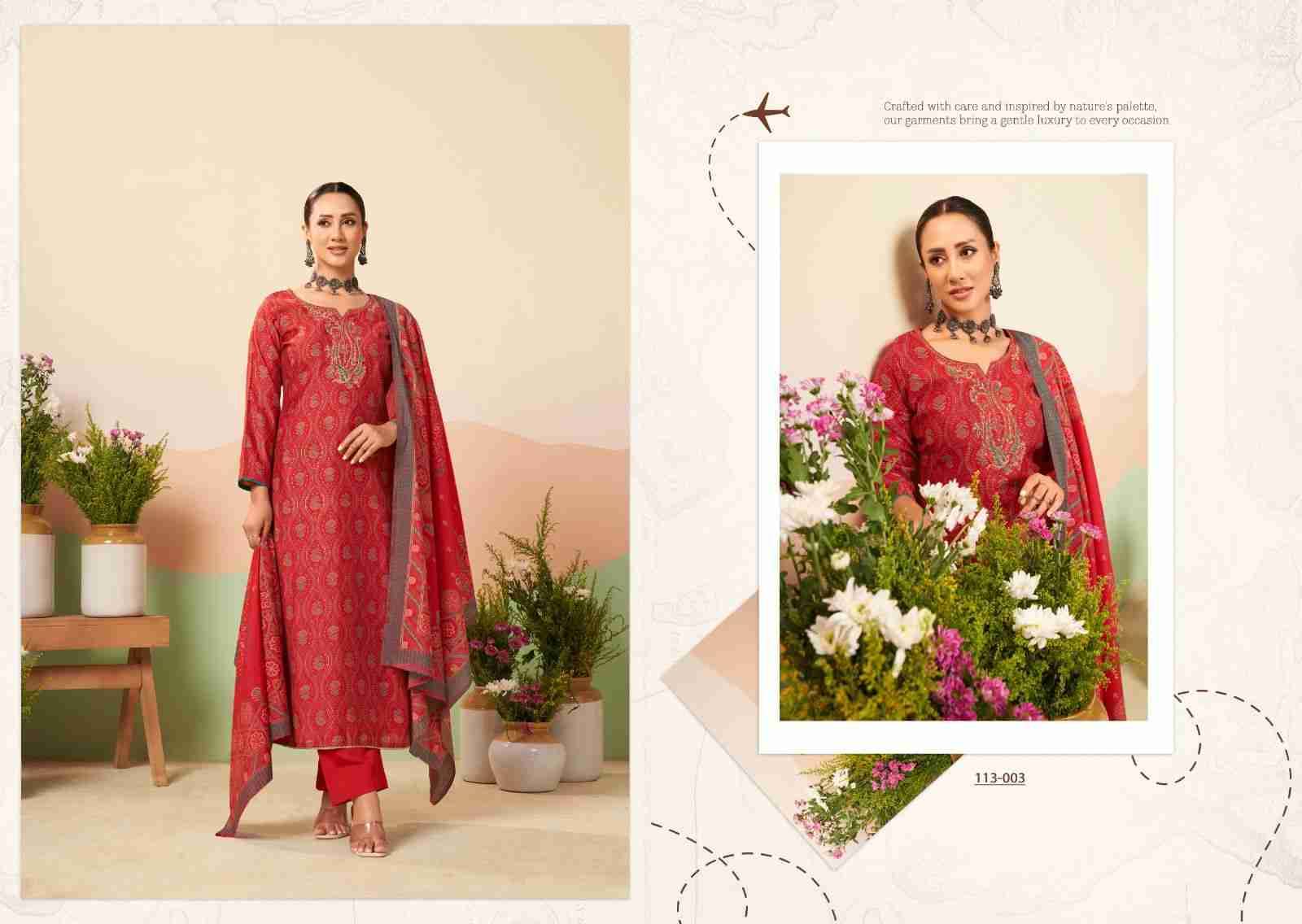 Sayuri By Nishant Fashion 113-001 To 113-008 Series Beautiful Festive Suits Stylish Fancy Colorful Party Wear & Occasional Wear Muslin Silk Dresses At Wholesale Price