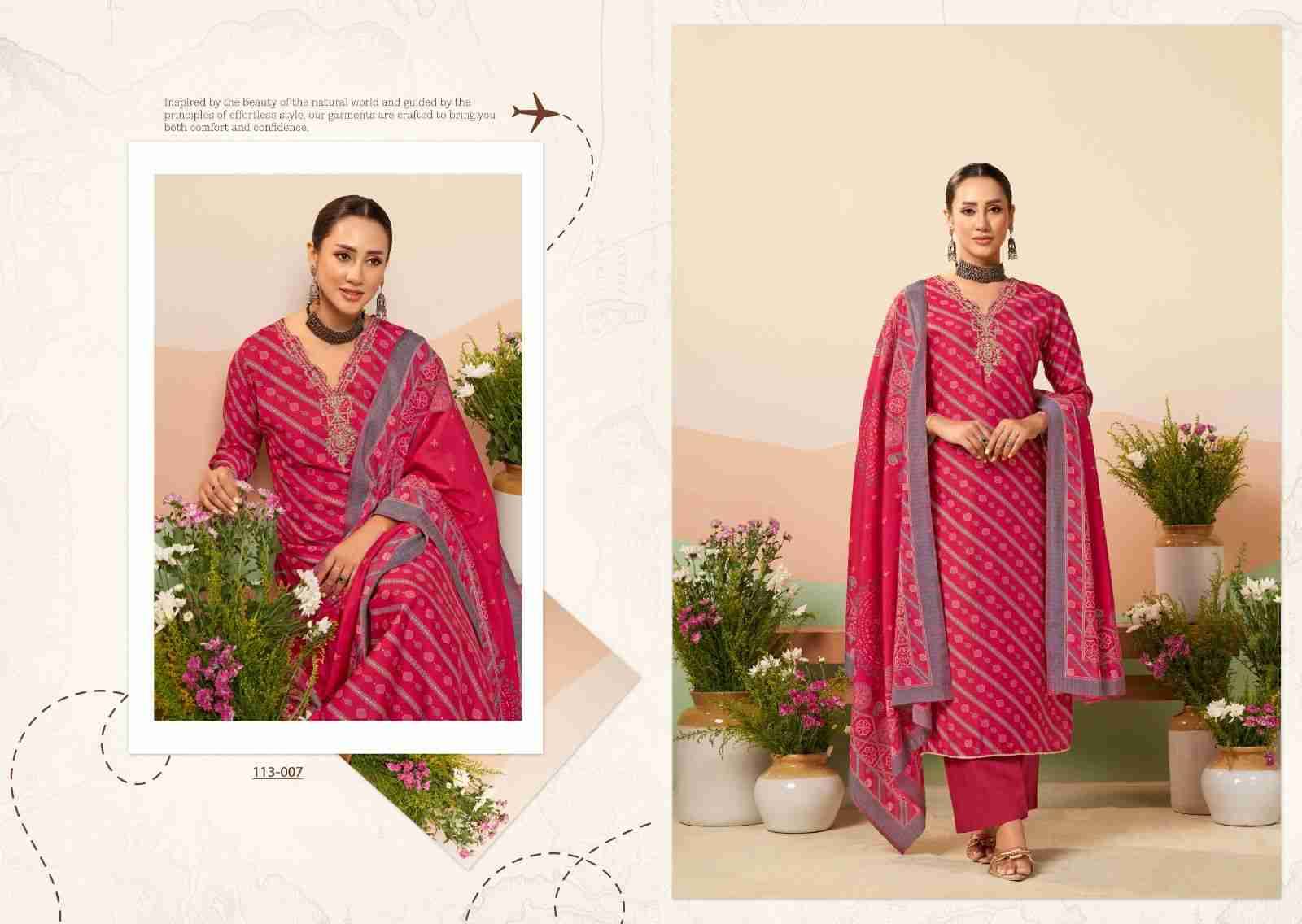 Sayuri By Nishant Fashion 113-001 To 113-008 Series Beautiful Festive Suits Stylish Fancy Colorful Party Wear & Occasional Wear Muslin Silk Dresses At Wholesale Price