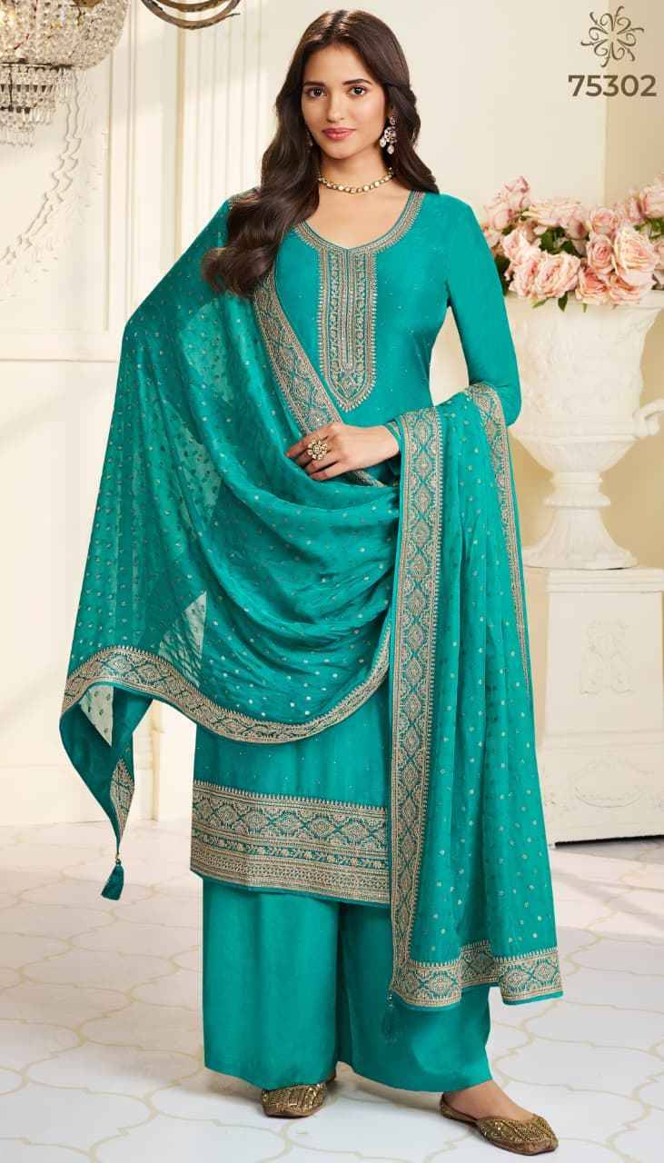 Saiyaara By Vinay Fashion 75301 To 75304 Series Designer Festive Festive Suits Collection Beautiful Stylish Fancy Colorful Party Wear & Occasional Wear Silk Dresses At Wholesale Price