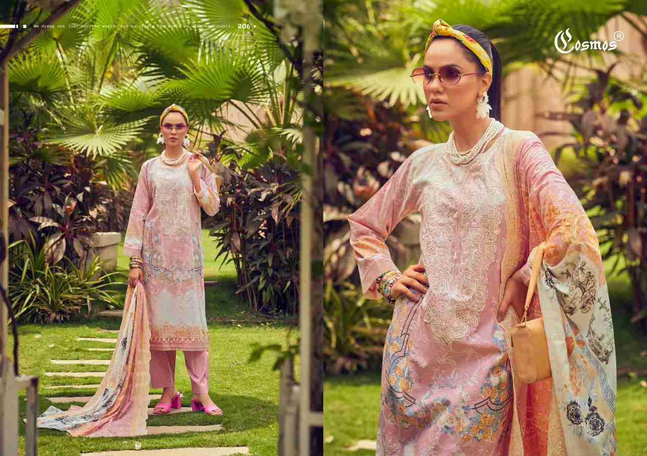 Needle Wonder Vol-2 Nx By Cosmos Beautiful Pakistani Suits Colorful Stylish Fancy Casual Wear & Ethnic Wear Lawn Cotton Embroidered Dresses At Wholesale Price