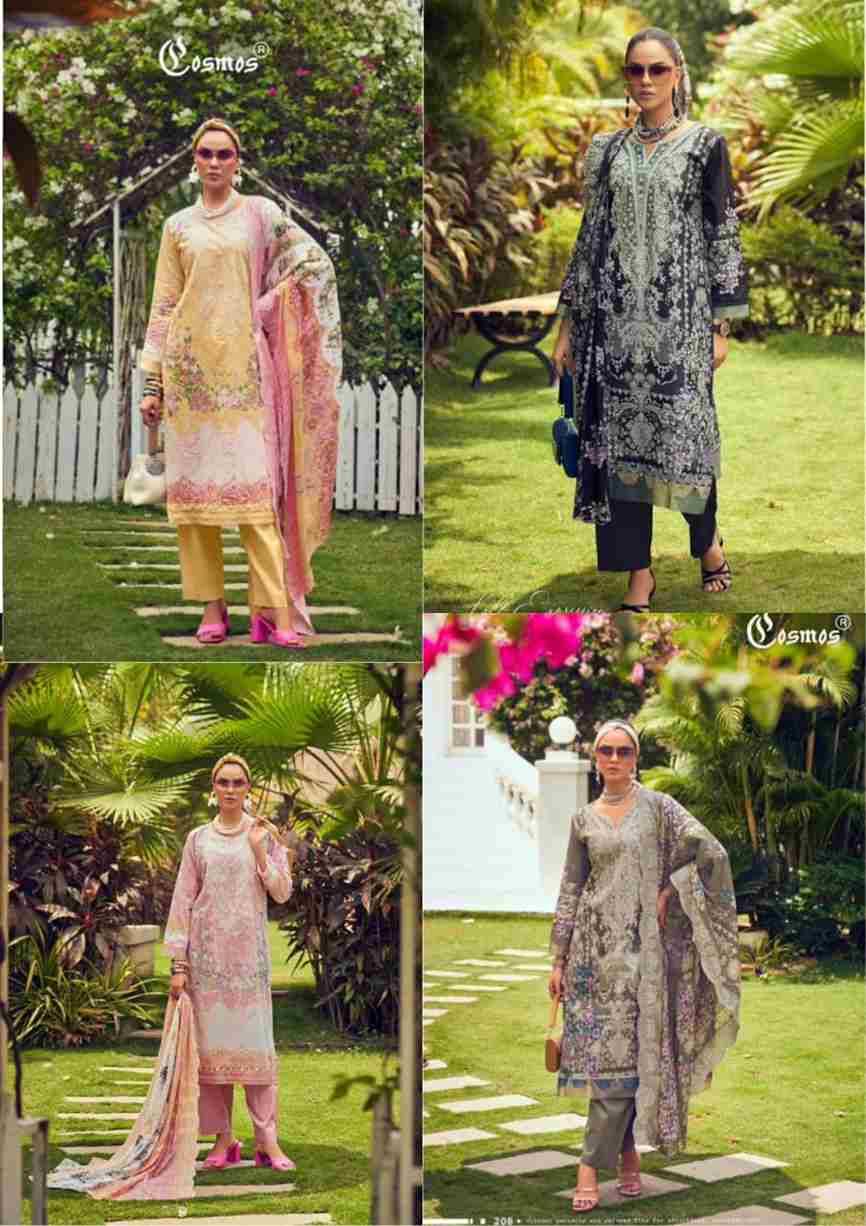 Needle Wonder Vol-2 Nx By Cosmos Beautiful Pakistani Suits Colorful Stylish Fancy Casual Wear & Ethnic Wear Lawn Cotton Embroidered Dresses At Wholesale Price