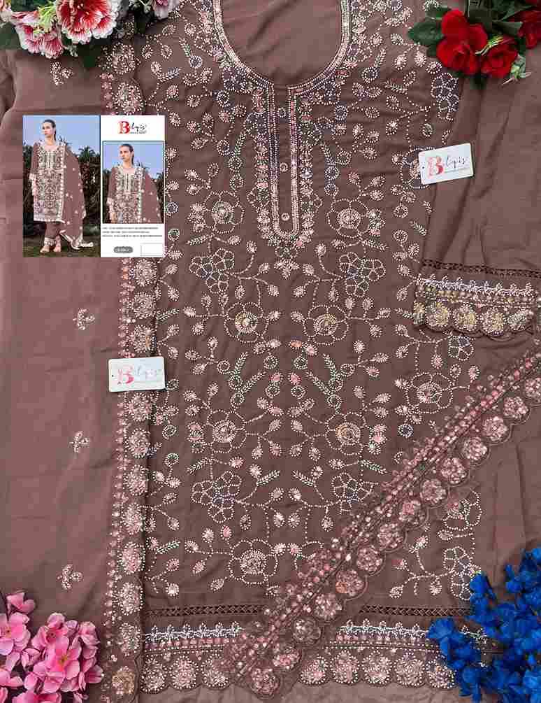 Bilqis 160 Colours Vol-3 By Bilqis 160-I To 160-L Series Beautiful Pakistani Suits Stylish Fancy Colorful Party Wear & Occasional Wear Georgette Embroidery Dresses At Wholesale Price
