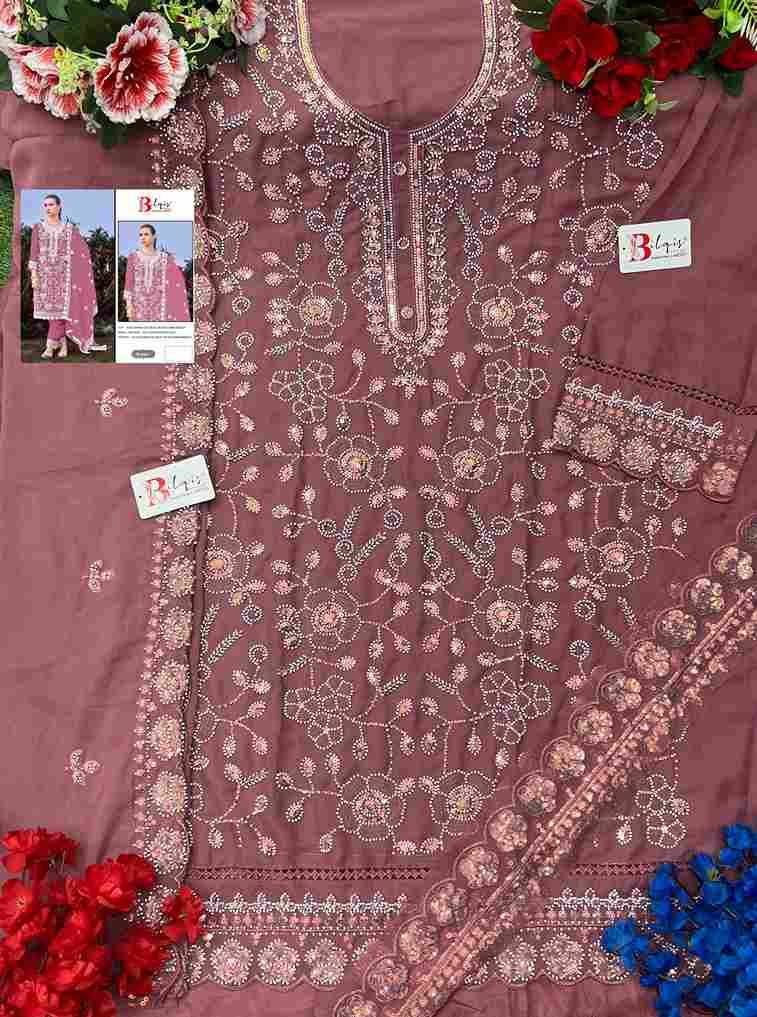 Bilqis 160 Colours Vol-3 By Bilqis 160-I To 160-L Series Beautiful Pakistani Suits Stylish Fancy Colorful Party Wear & Occasional Wear Georgette Embroidery Dresses At Wholesale Price