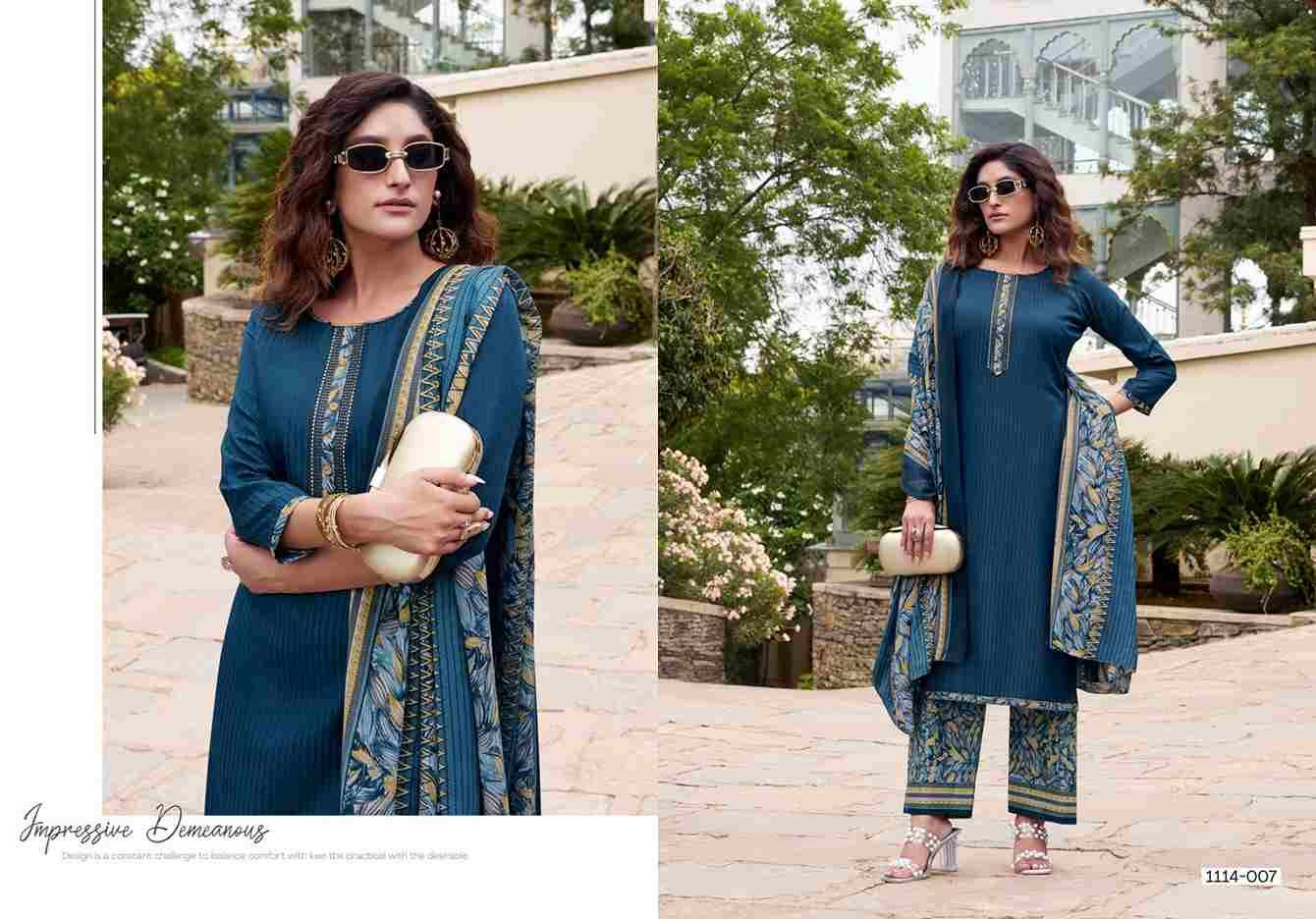 Patiala House By Romani 1114-001 To 1114-008 Series Beautiful Festive Suits Stylish Fancy Colorful Casual Wear & Ethnic Wear Soft Cotton Print Dresses At Wholesale Price