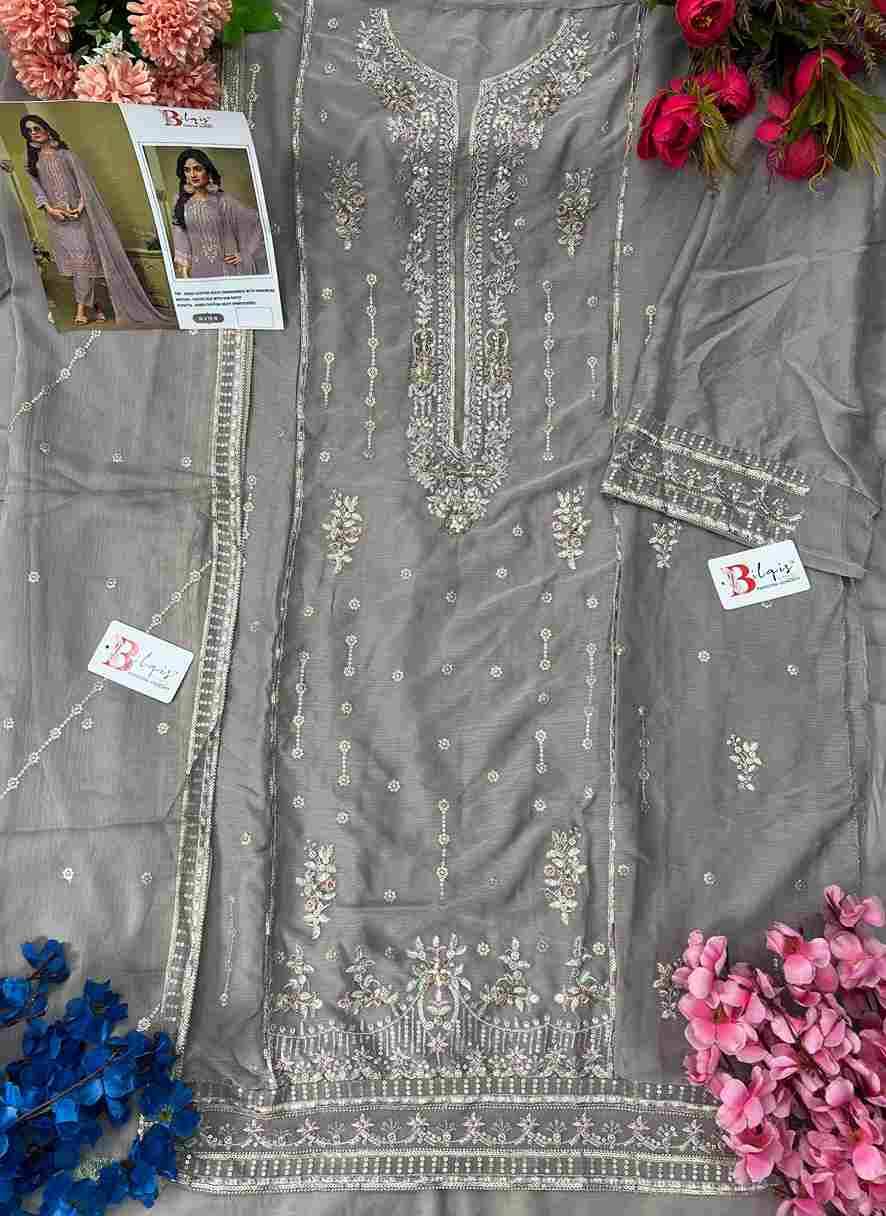 Bilqis 170 Colours By Bilqis 170-A To 170-D Series Beautiful Pakistani Suits Stylish Fancy Colorful Party Wear & Occasional Wear Chiffon Embroidery Dresses At Wholesale Price