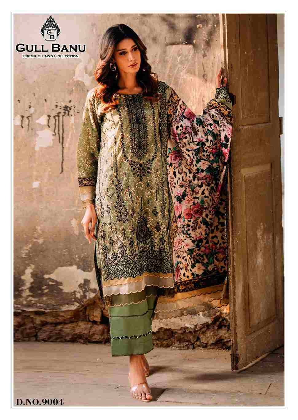 Gull Banu Vol-9 By Gull Aahmed 9001 To 9006 Series Beautiful Festive Suits Stylish Fancy Colorful Casual Wear & Ethnic Wear Pure Lawn Dresses At Wholesale Price
