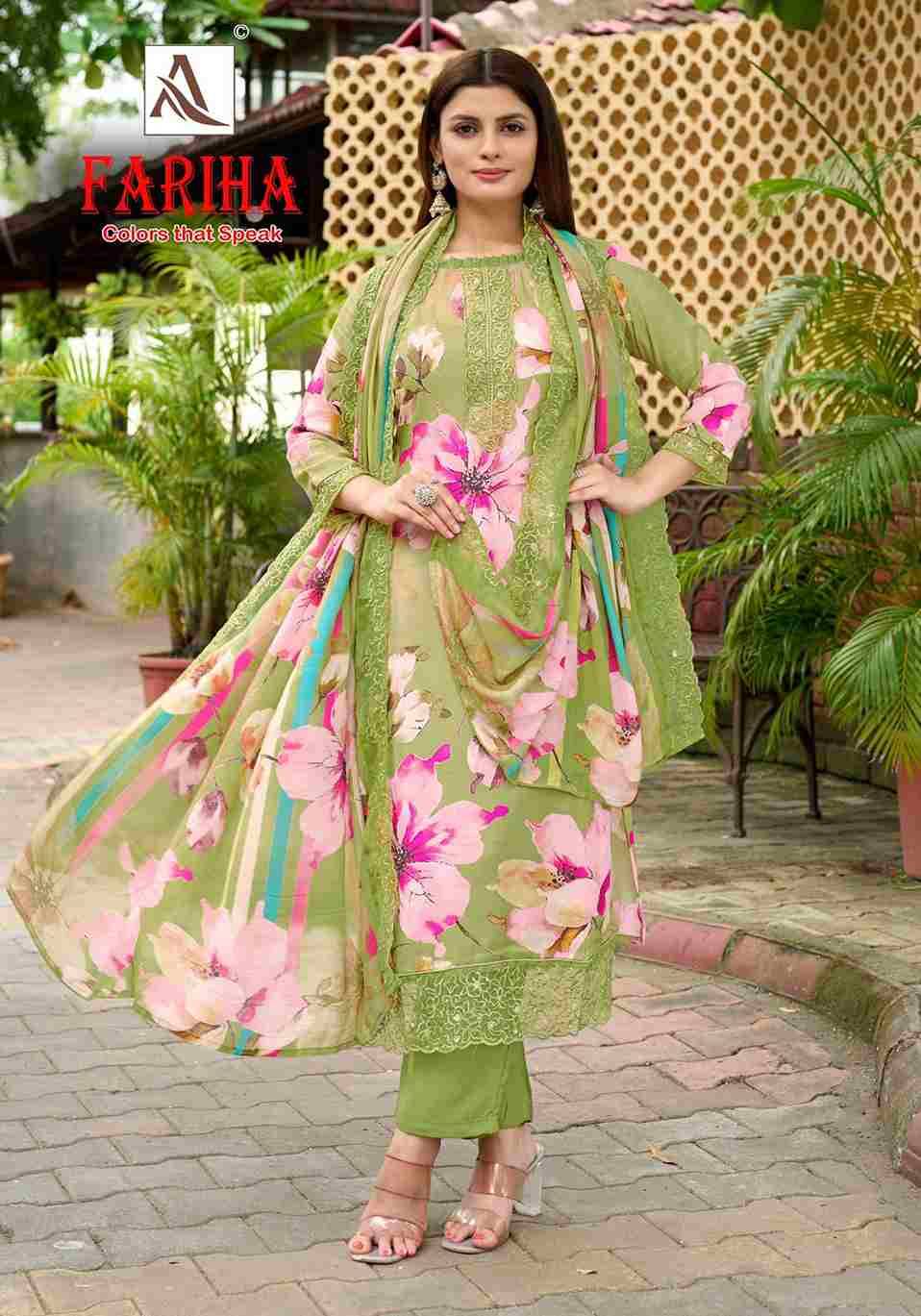 Fariha By Alok Suit 2537-37-01 To 2537-37-06 Series Beautiful Festive Suits Colorful Stylish Fancy Casual Wear & Ethnic Wear Pure Muslin Dresses At Wholesale Price