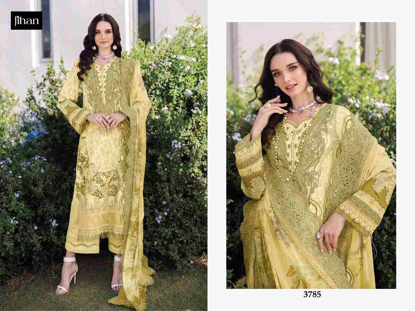 Needle Wonder Vol-5 By Jihan Designer Pakistani Suits Beautiful Fancy Stylish Colorful Party Wear & Occasional Wear Pure Cotton Dresses At Wholesale Price