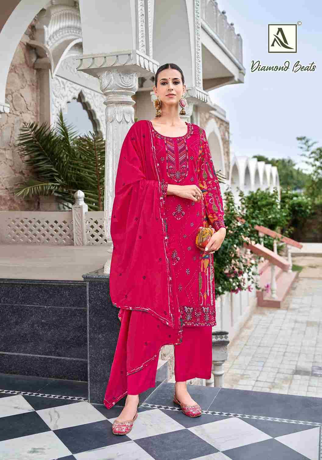 Diamond Beats By Alok Suit 2045-853-01 To 2045-853-06 Series Beautiful Festive Suits Colorful Stylish Fancy Casual Wear & Ethnic Wear Pure Viscose Rayon Dresses At Wholesale Price