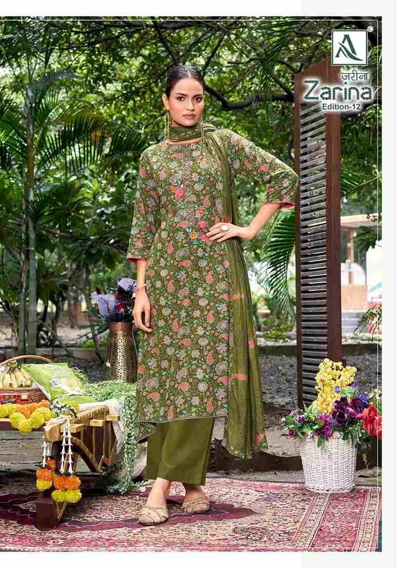 Zarina Vol-12 By Alok Suit 2068-884-01 To 2068-884-08 Series Beautiful Festive Suits Colorful Stylish Fancy Casual Wear & Ethnic Wear Pure Viscose Rayon Dresses At Wholesale Price