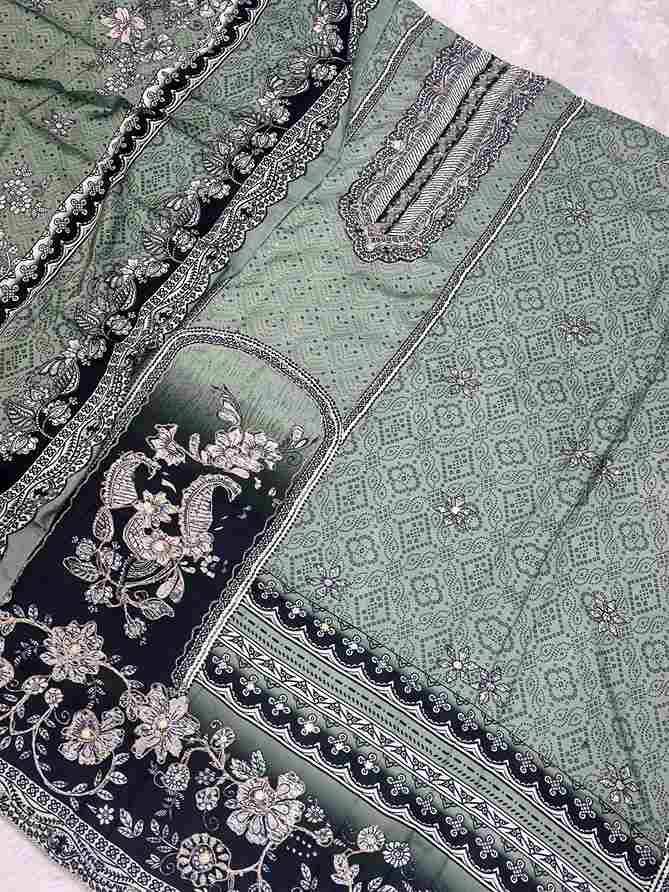 Jihan 3821 Colours By Jihan 3821-A To 3821-D Series Beautiful Pakistani Suits Colorful Stylish Fancy Casual Wear & Ethnic Wear Pure Viscose Muslin Dresses At Wholesale Price