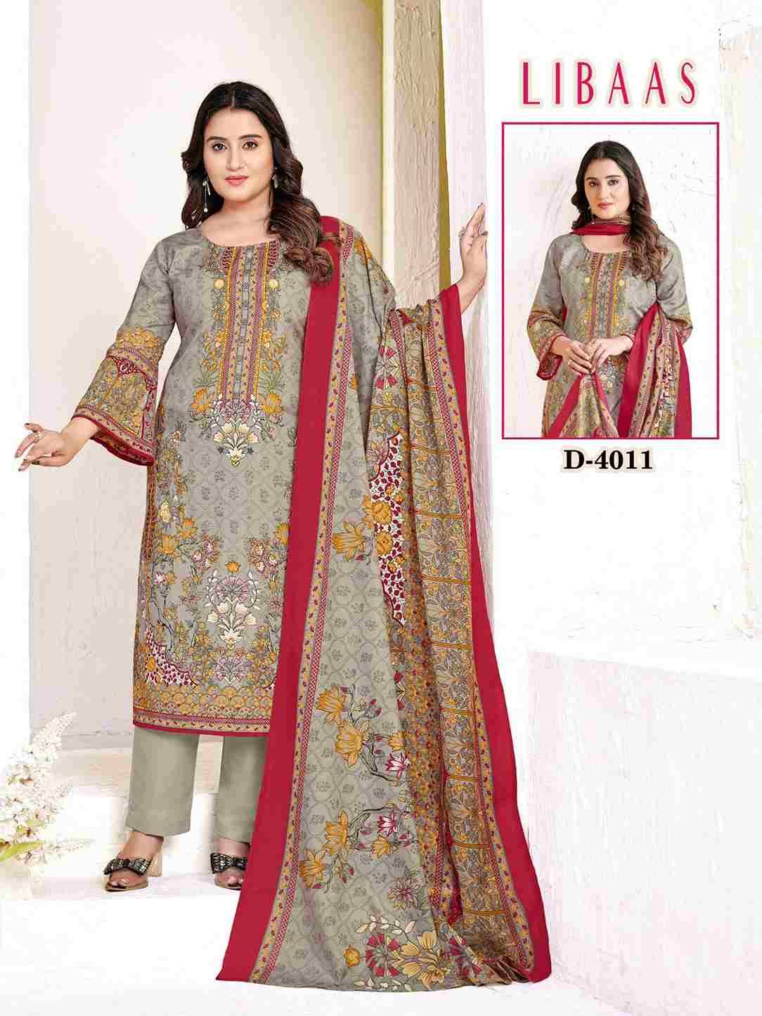 Libaas Vol-4 By Ganesha 4005 To 4012 Series Beautiful Festive Suits Stylish Fancy Colorful Party Wear & Occasional Wear Pure Cotton Dresses At Wholesale Price