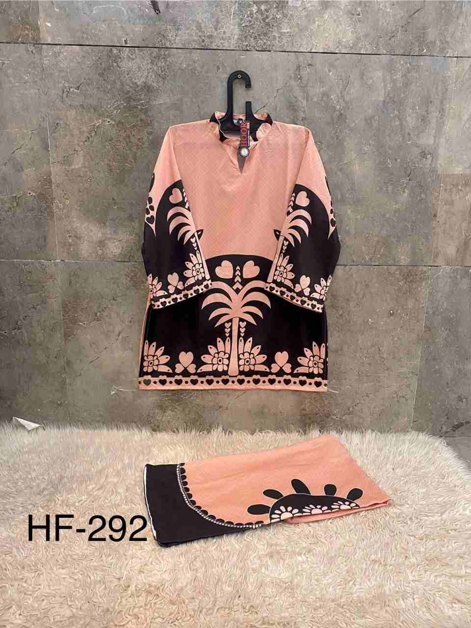 Hoor Tex Hit Design HF-290 Series By Hoor Tex HF-290 To HF-299 Series Designer Stylish Fancy Colorful Beautiful Casual Wear & Ethnic Wear Imported Rayon Satin Co-Ords At Wholesale Price