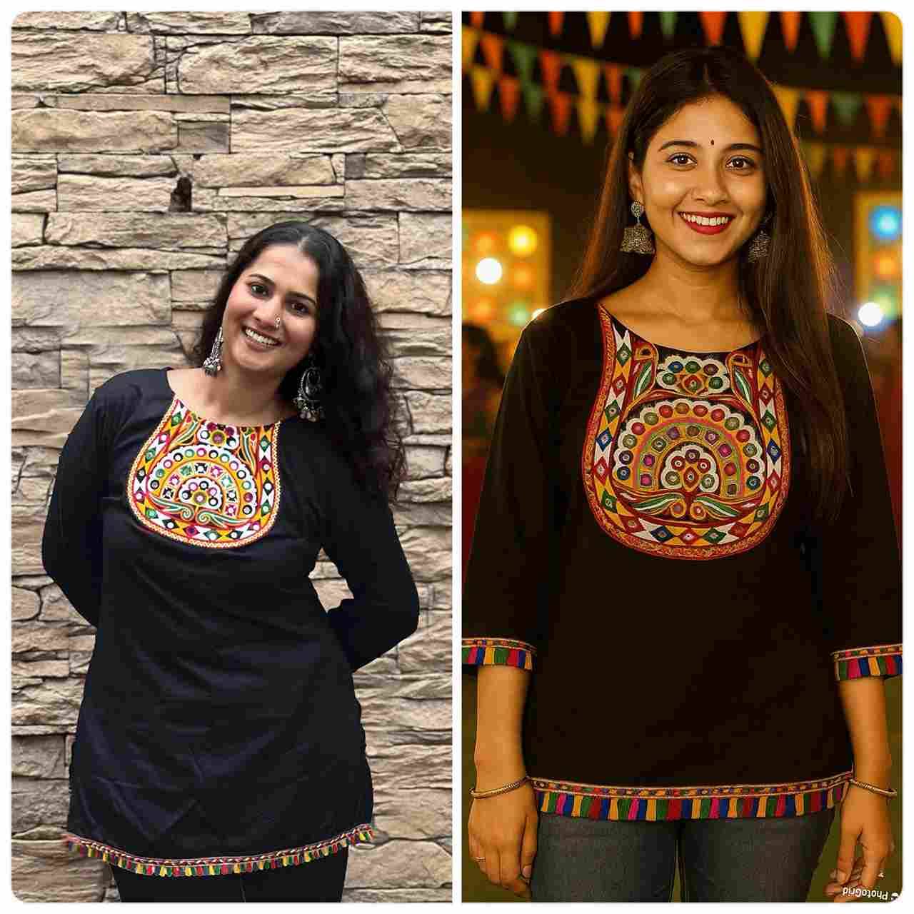 Ai Navratri Vol-2 By Kaamiri 01 To 04 Series Designer Stylish Fancy Colorful Beautiful Party Wear & Ethnic Wear Collection Heavy Rayon Tops At Wholesale Price